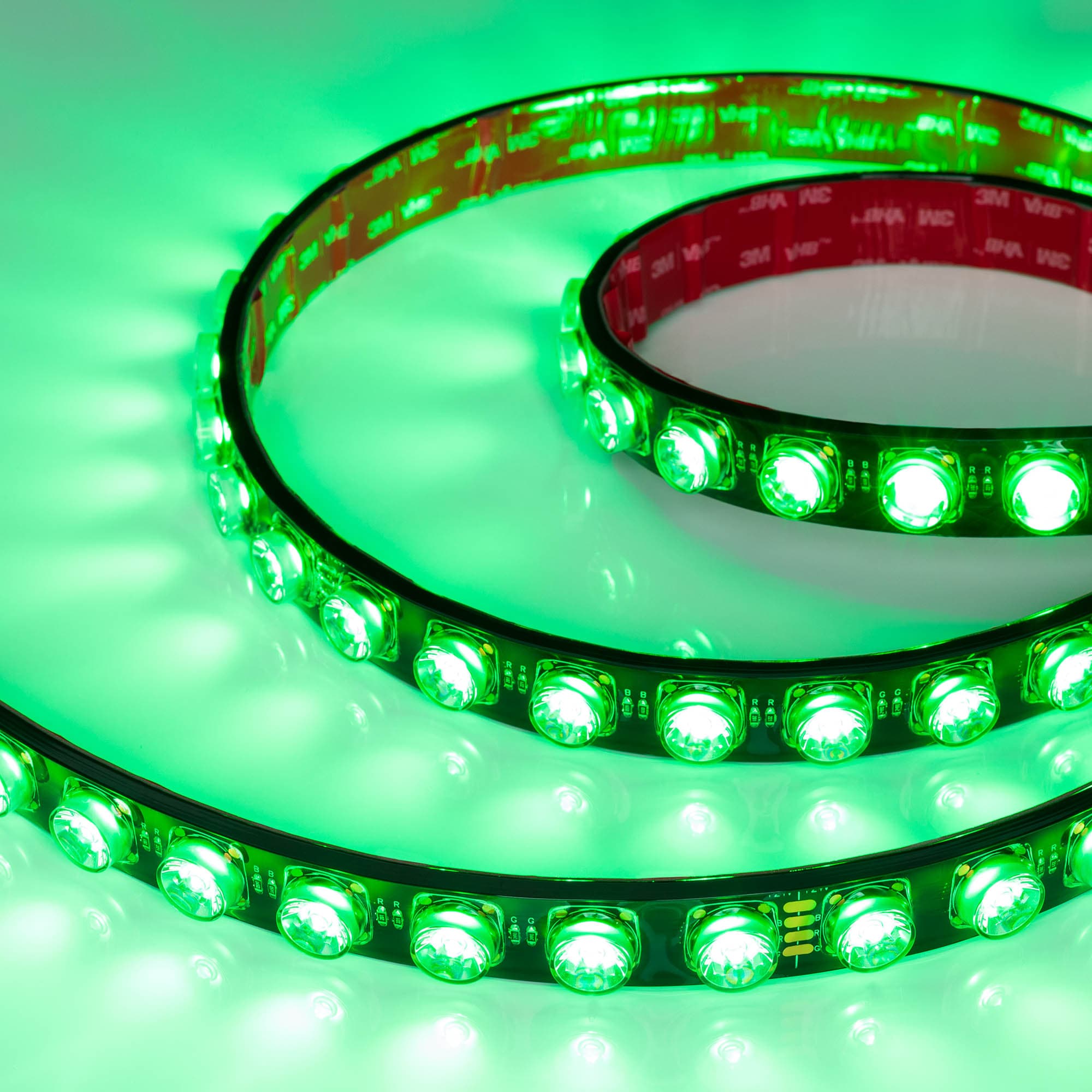 Светодиодная лента герметичная FLT-PS-S42-BLACK-23mm 24V RGB (21 W/m, IP67, 15deg, 5m) (Arlight, -) 050117 — фото 5