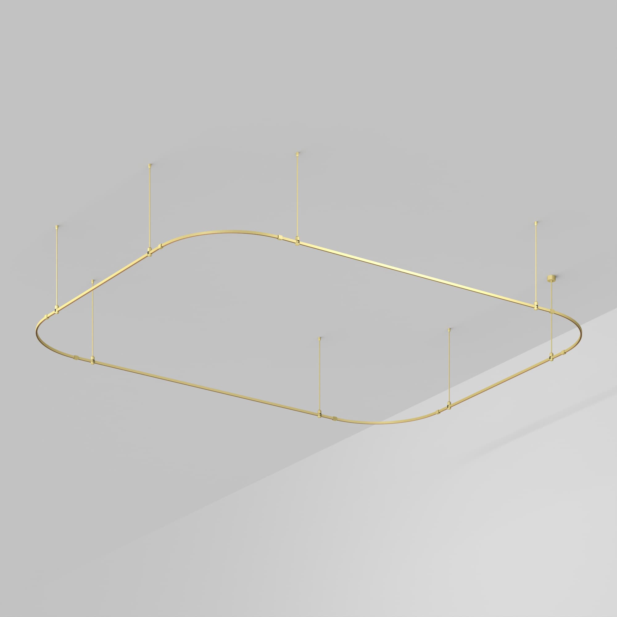 Основание ART-APRIORI-RECTANGLE-SOFT-ROD-800-4500x3500 (GD) (Arlight, IP20 Металл, 3 года) 054517