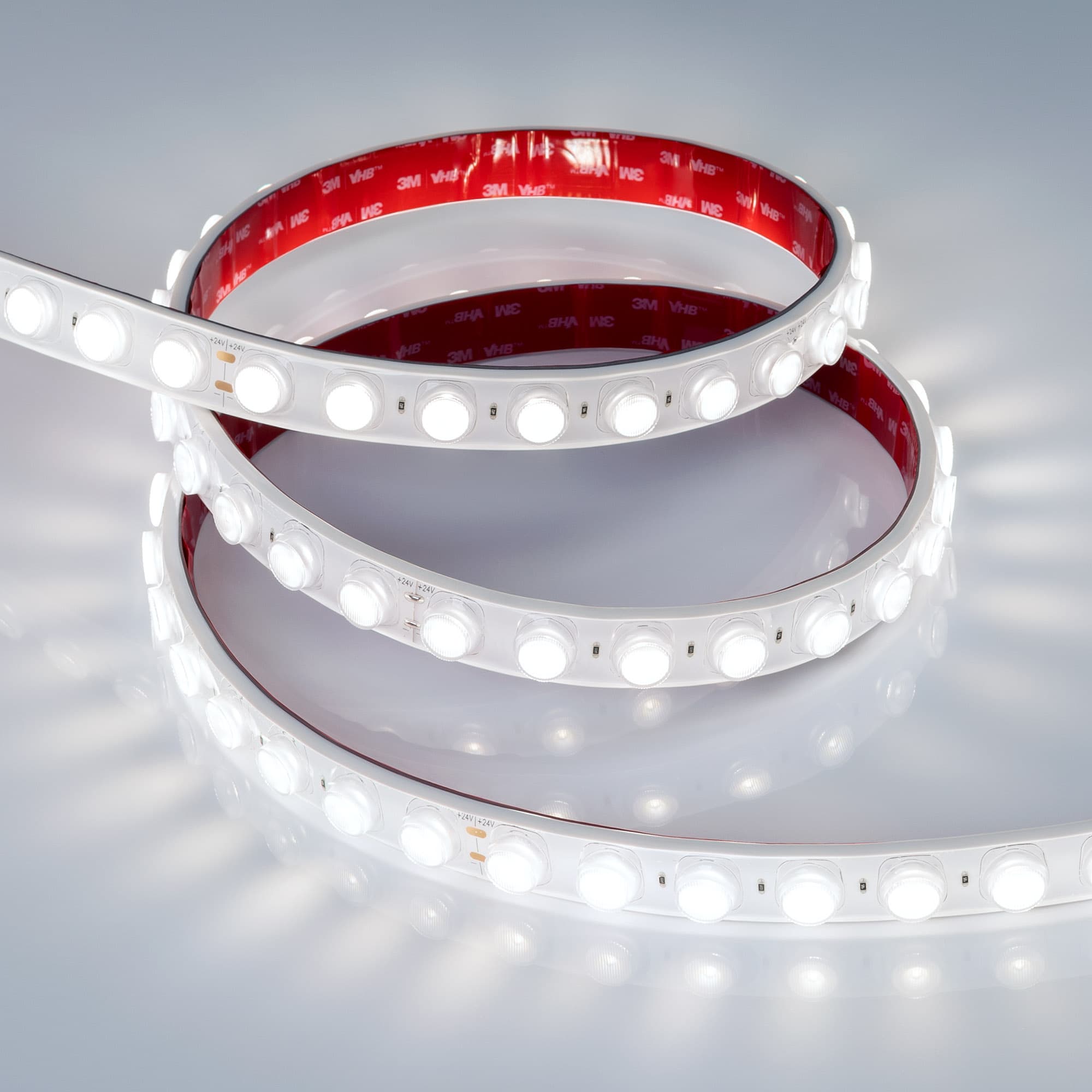 Светодиодная лента герметичная FLT-PS-A42-23mm 24V White6000 (21 W/m, IP67, 30deg, 5m) (Arlight, -) 040917 — фото 4