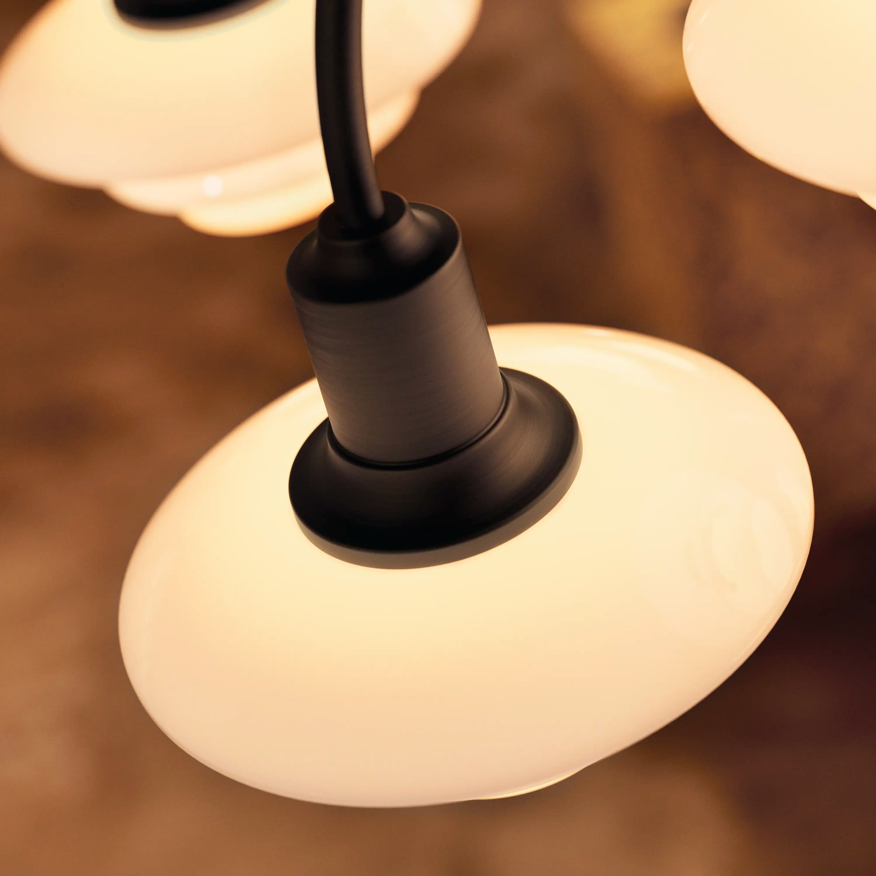 Louis Poulsen PH 1/1 Chandelier Centenary Edition Aged brass/dusty terracotta 9-ARMS — фото 6