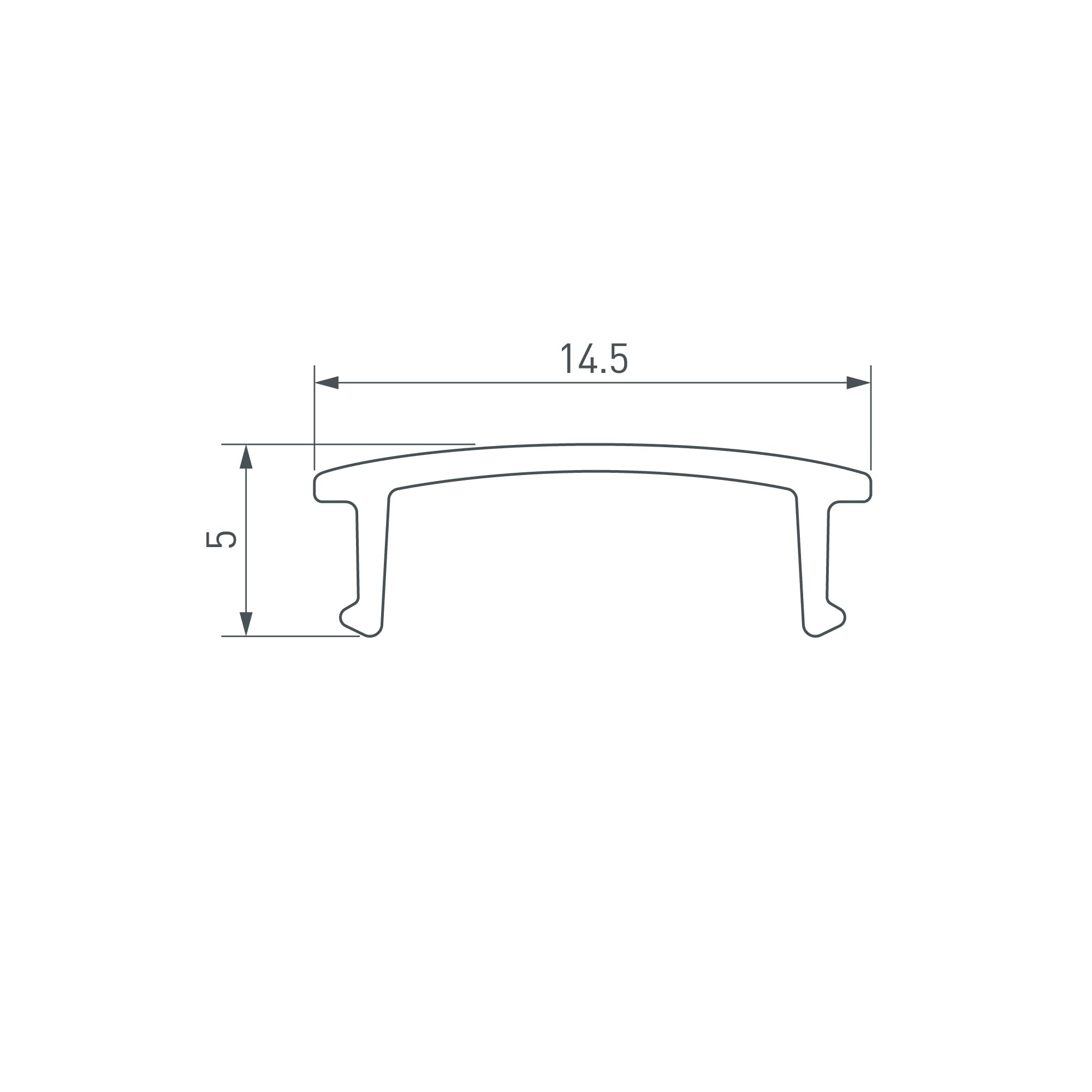 Экран WARDROBE-1930-2000 OPAL (Arlight, Пластик) 053568 — фото 2