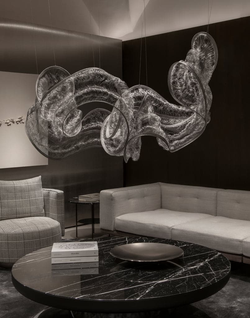 Terzani Genesis linear suspended sculpture Terzani