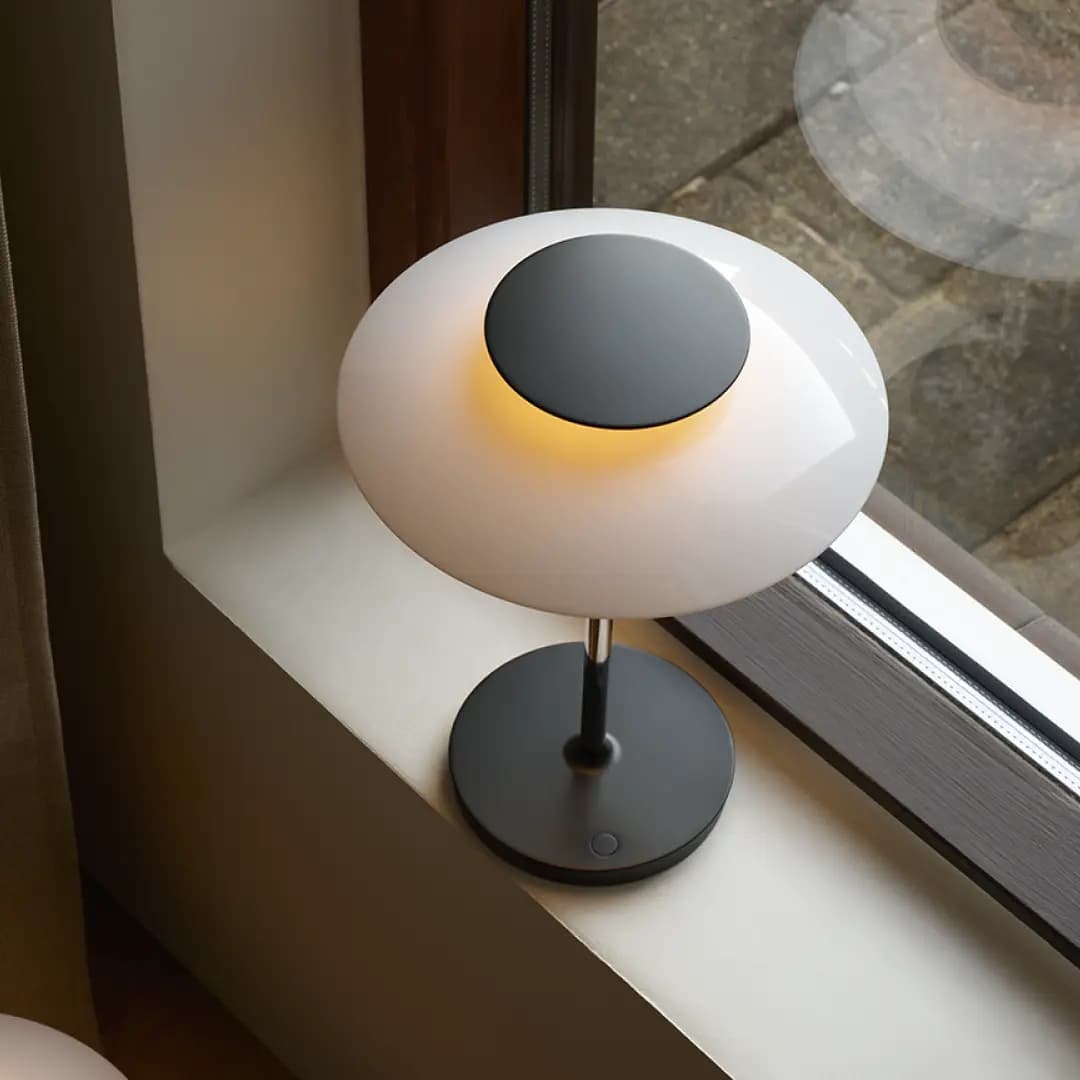 Louis Poulsen PH 80 Portable Lamp Opal white/high lustre chrome plated — фото 7