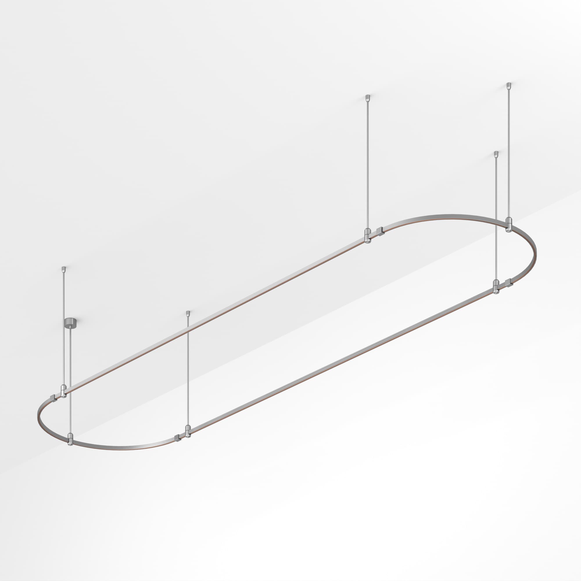 Основание ART-APRIORI-OVAL-ROD-800-4000x1000 (TN) (Arlight, IP20 Металл, 3 года) 054532