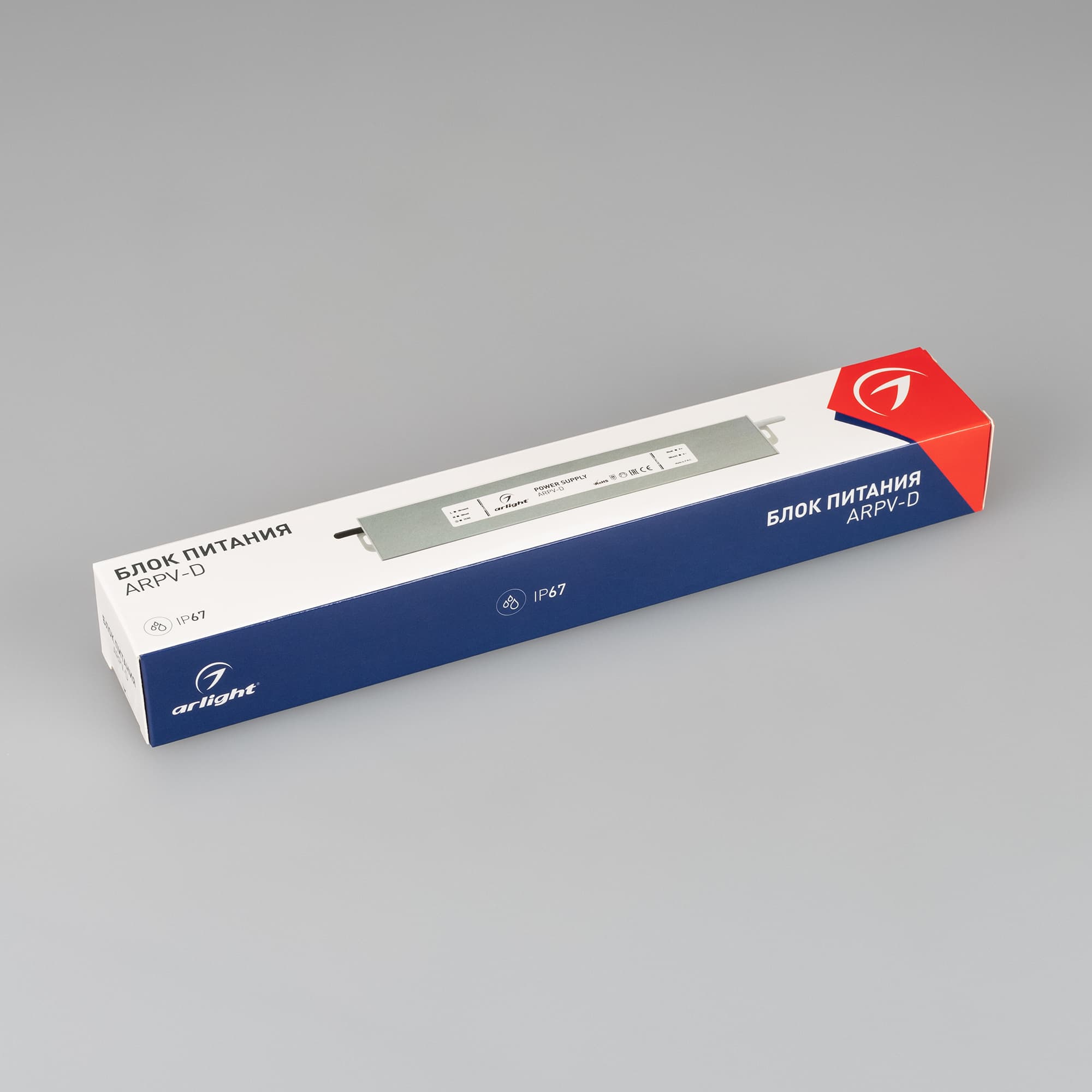 Блок питания ARPV-24080-SLIM-D (24V, 3.3A, 80W) (Arlight, IP67 Металл, 3 года) 025745(1) — фото 4