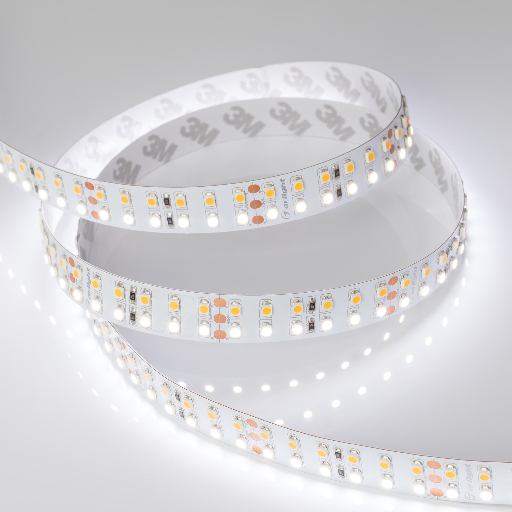 Светодиодная лента RT 2-5000 24V White-MIX 2x2 (3528, 1200 LED, LUX) (Arlight, Изменяемая ЦТ) 011960 — фото 5