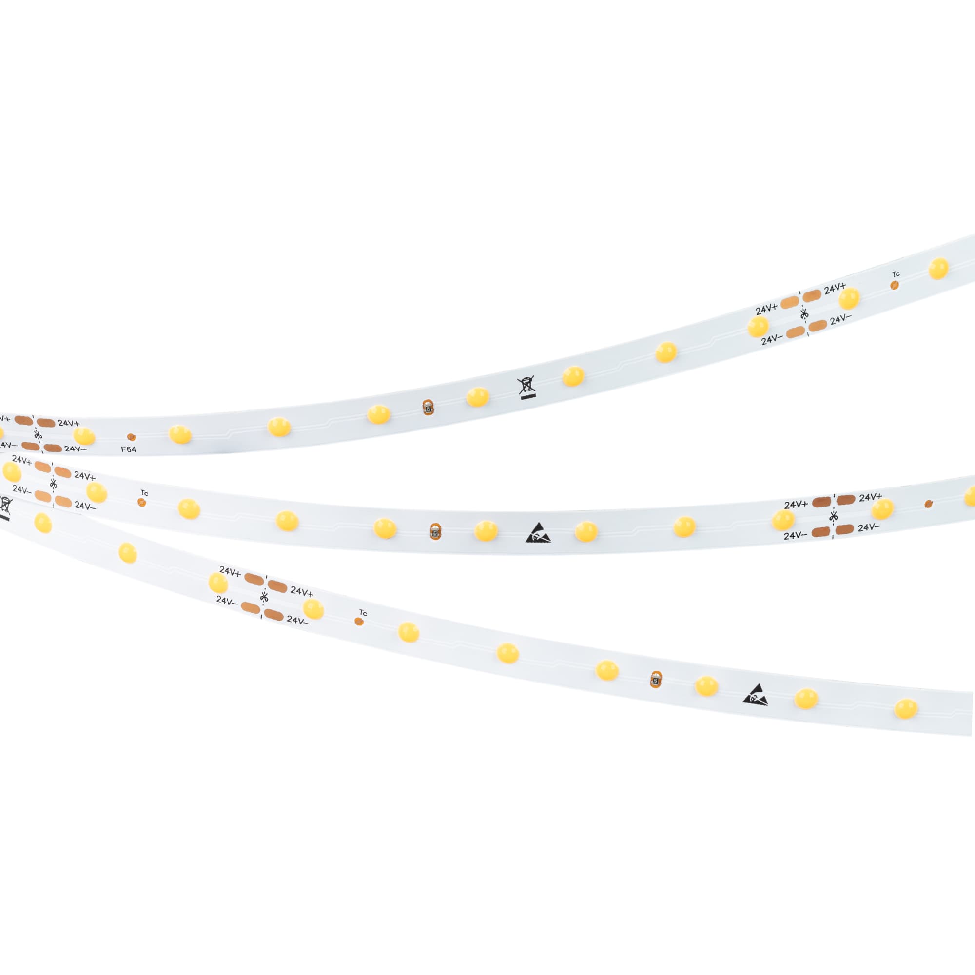 Светодиодная лента DOT-X64-8mm 24V Warm3000 (5 W/m, IP20, 5m) (Arlight, Открытый) 040233 — фото 3