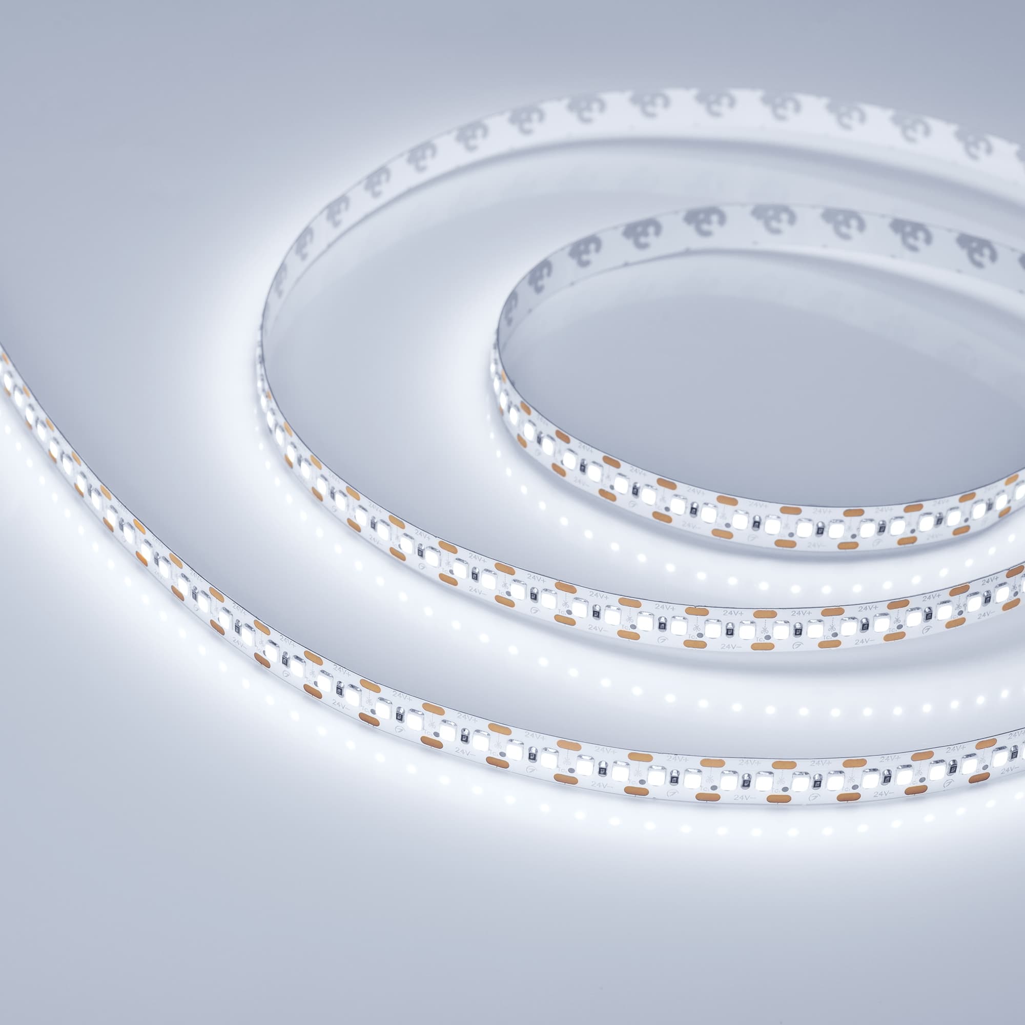 Светодиодная лента RT 2-5000 24V Cx2 Cool 8K 10mm (2835, 168 LED/m, LUX) (Arlight, 17 Вт/м, IP20) 028741 — фото 1