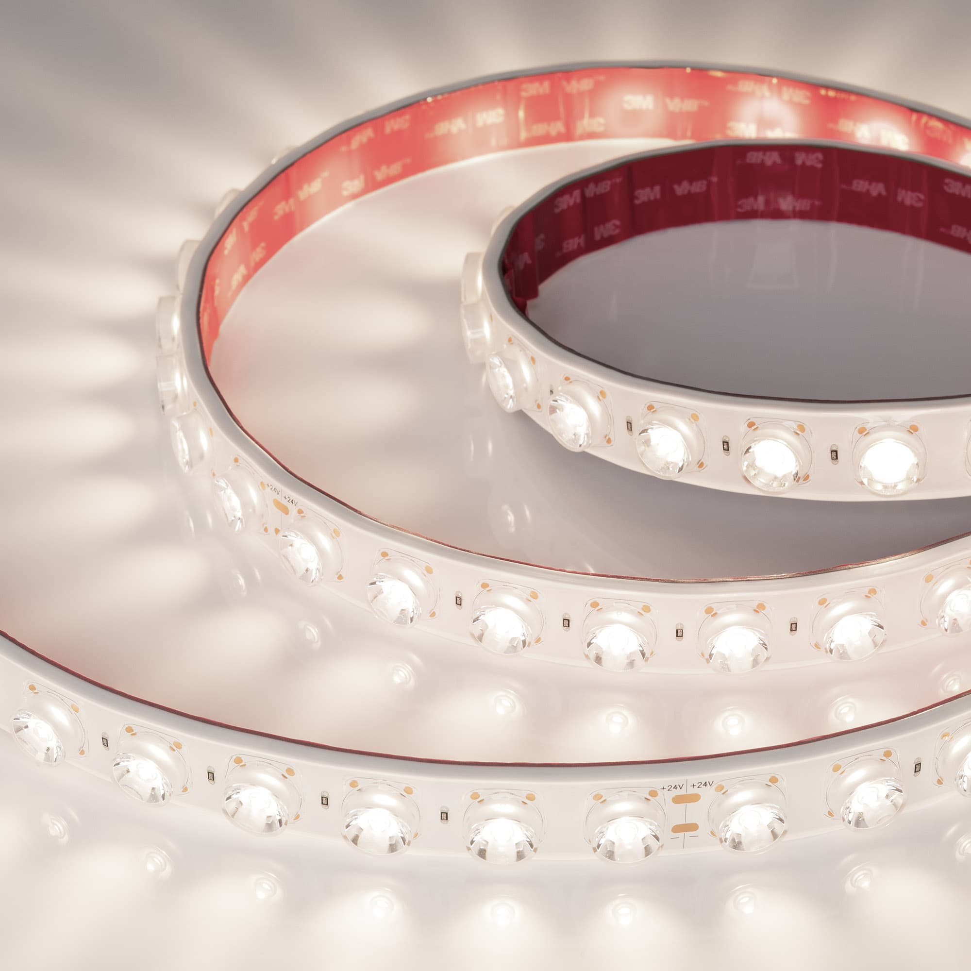 Светодиодная лента герметичная FLT-PS-A42-23mm 24V Day4000 (21 W/m, IP67, 15deg, 5m) (Arlight, -) 049311 — фото 1