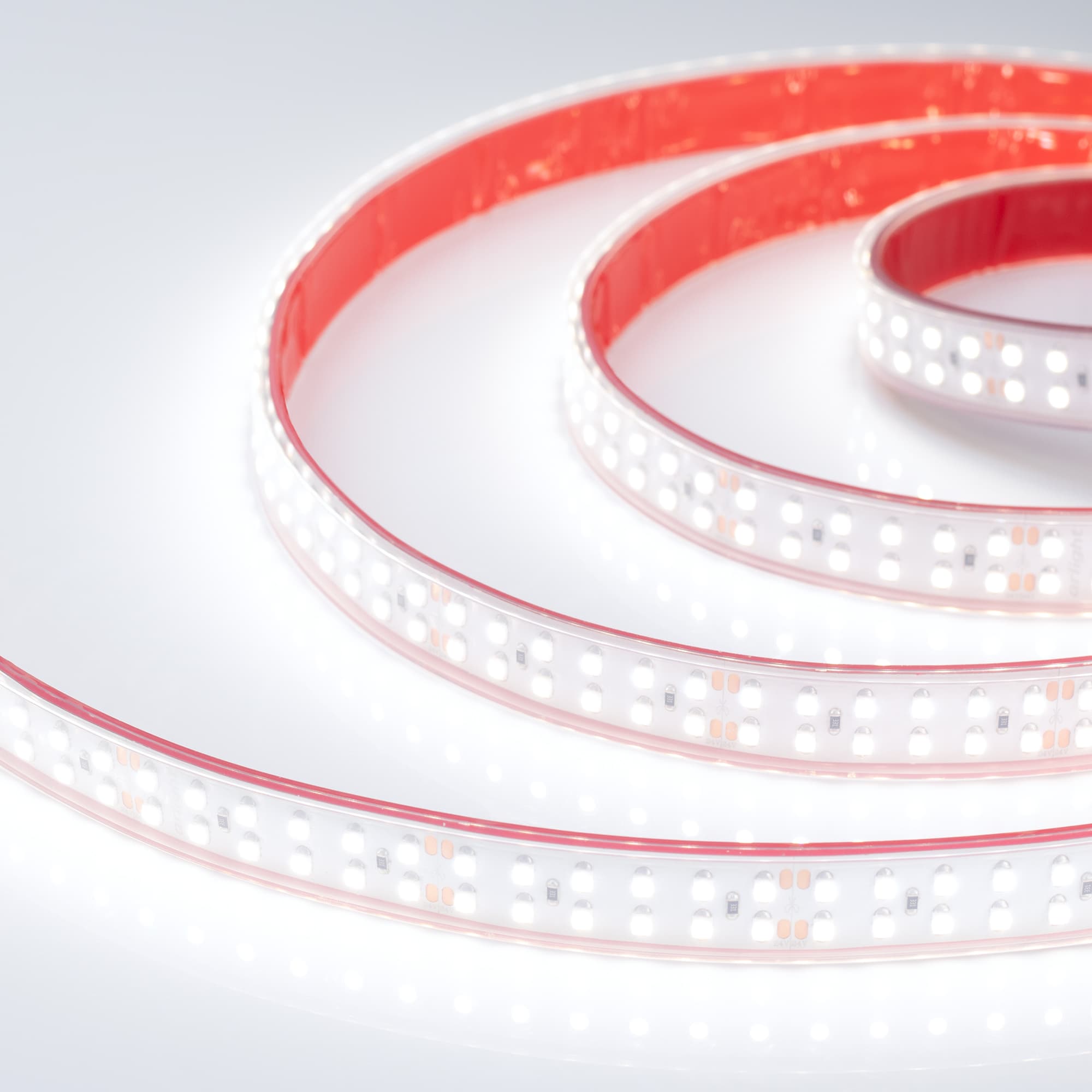 Светодиодная лента RTW 2-5000P 24V White6000 2x2 (3528, 1200 LED, LUX) (Arlight, 19.2 Вт/м, IP66) 014958 — фото 2