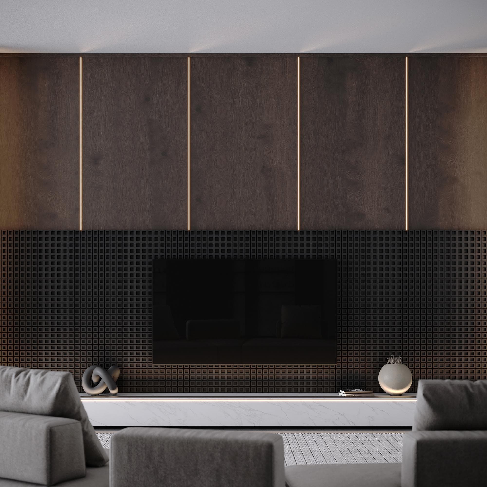 Профиль SL-MINI-SHELF-H9-2000 ANOD OLIVE GREY (Arlight, Алюминий) 038208 — фото 5