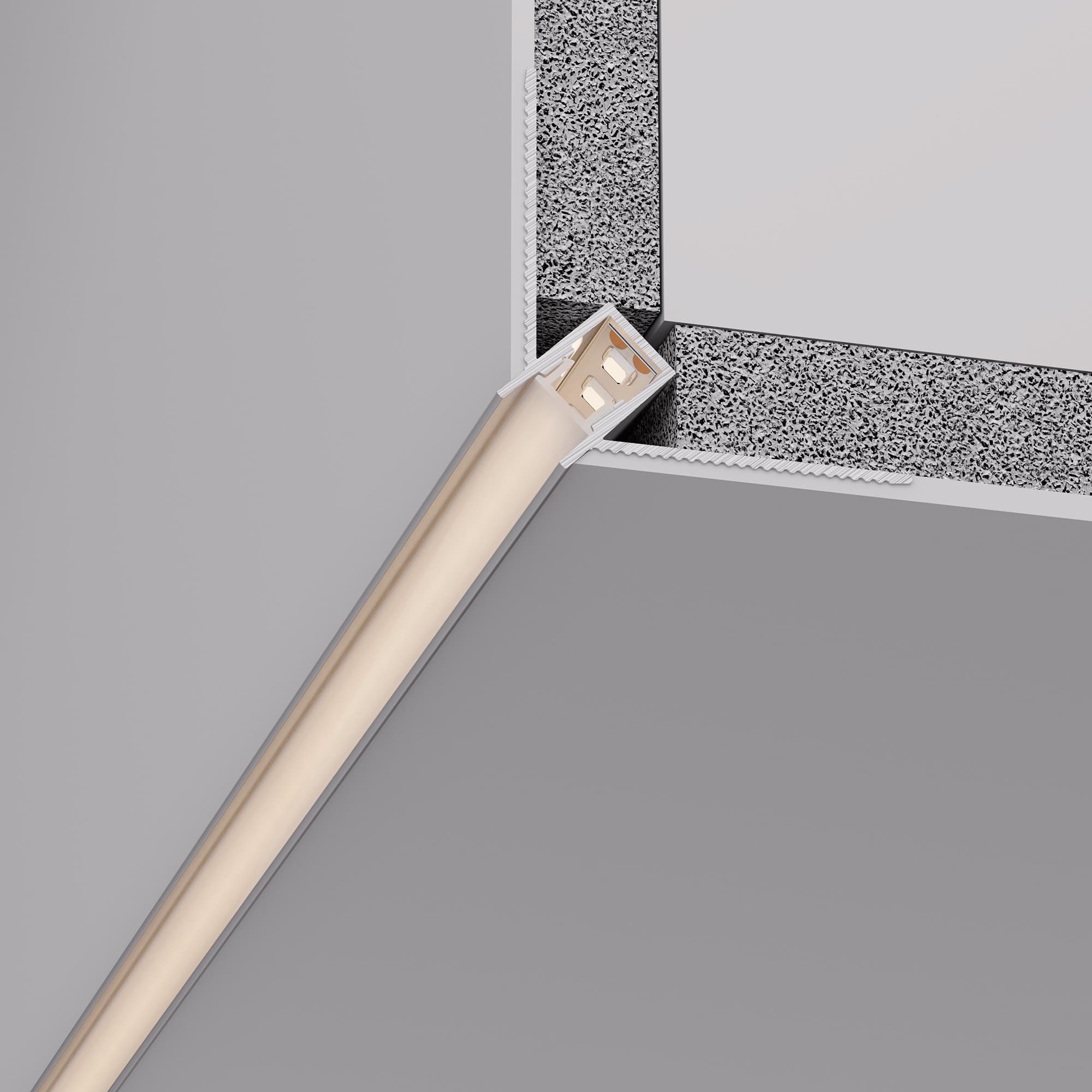 Профиль DECORE-S6-EXT-COMFORT-2000 ANOD внешний (Arlight, Алюминий) 043162 — фото 5