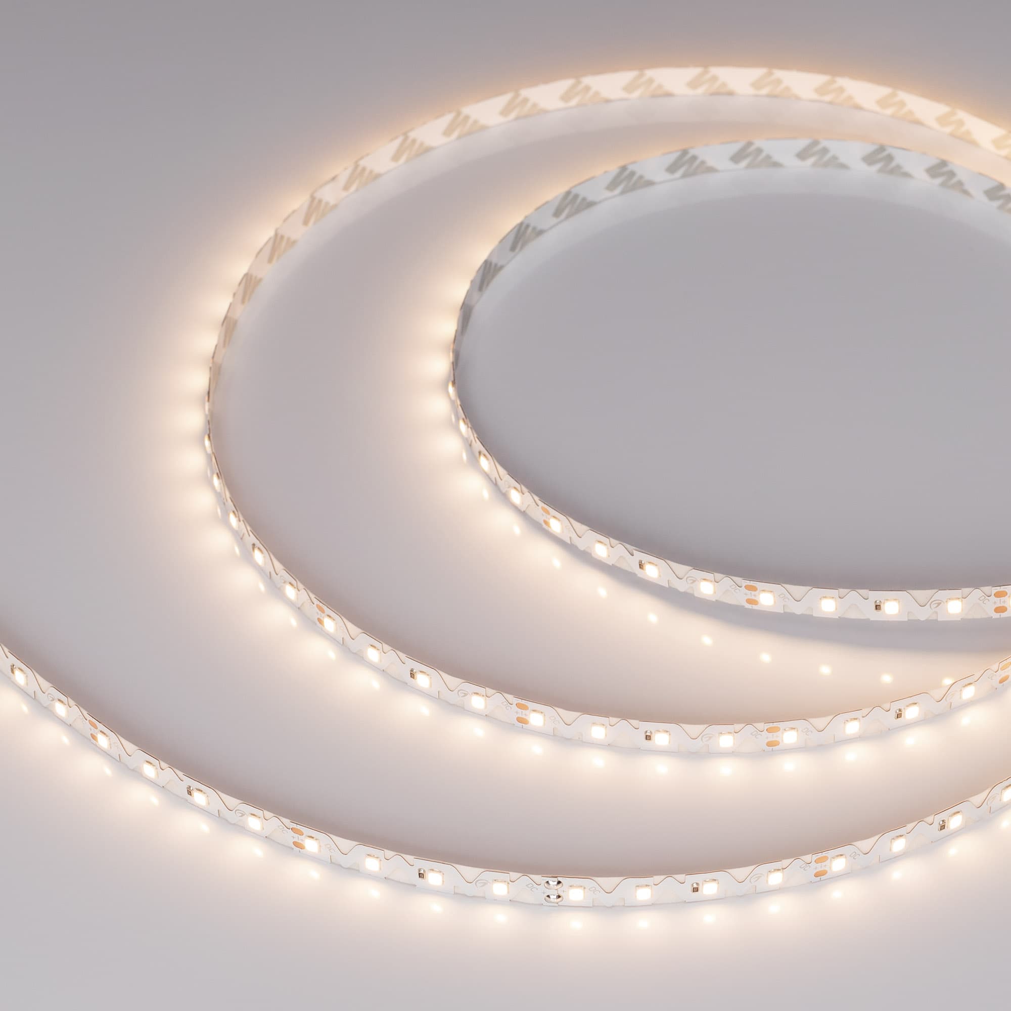 Светодиодная лента RZ-A80-8mm 24V Warm3000 (8 W/m, IP20, 2835, 5m) (Arlight, -) 046015 — фото 1