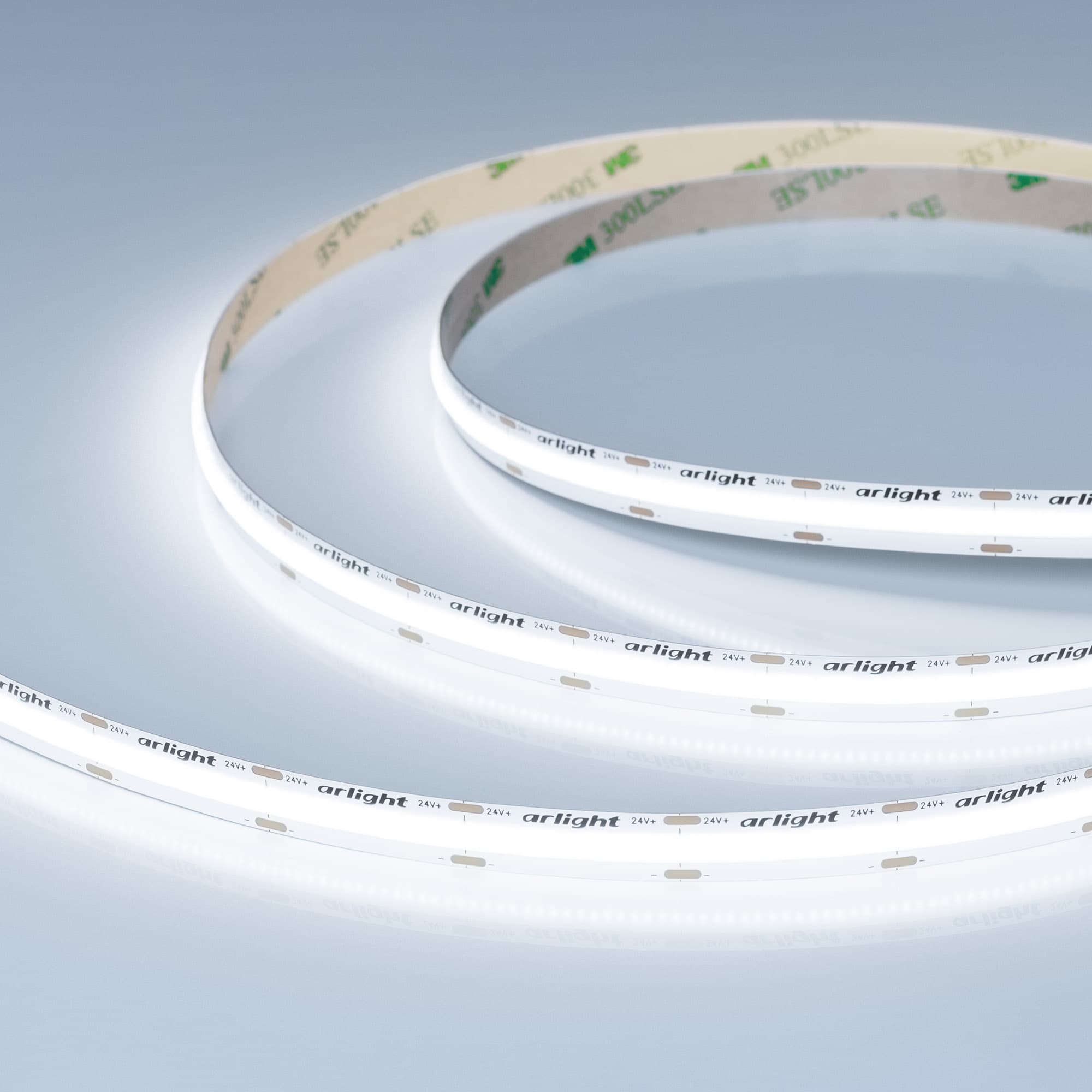 Светодиодная лента COB-X576-10mm 24V White6000 (15 W/m, IP20, 5m) (Arlight, высок.эфф.150 лм/Вт) 059118 — фото 1