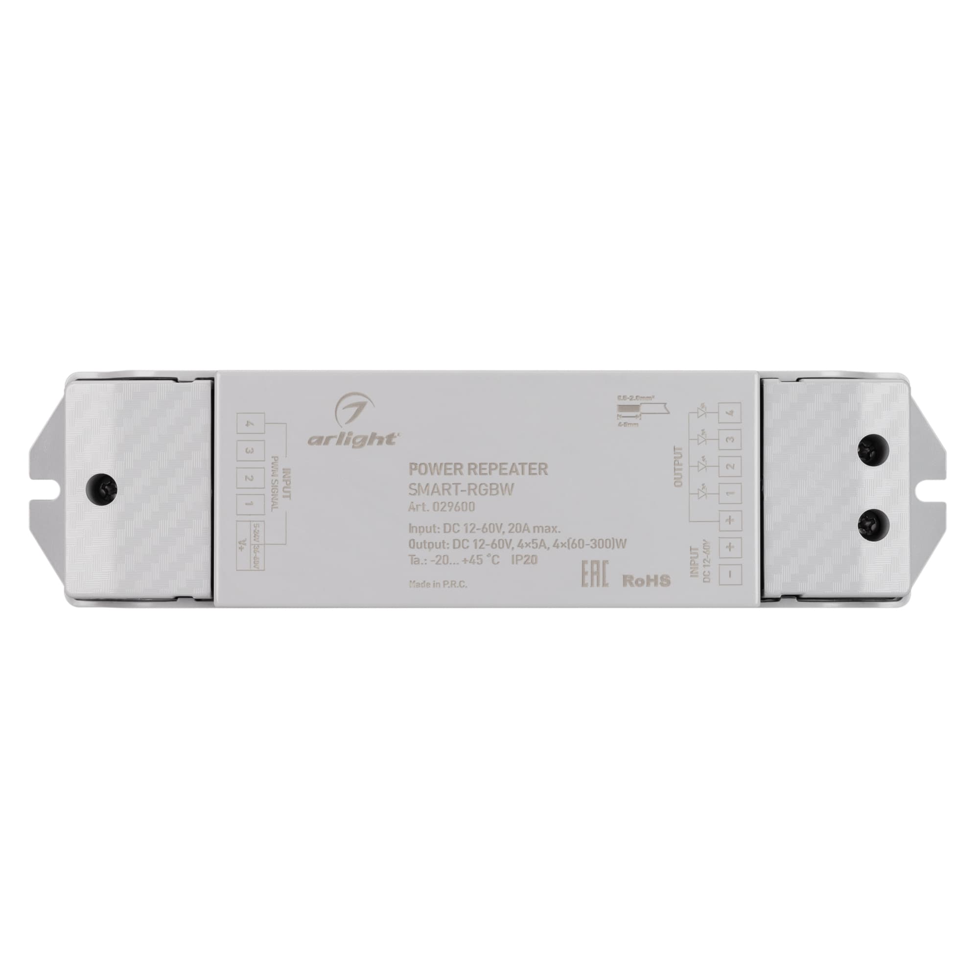 Усилитель SMART-RGBW (12-60V, 4x5A) (Arlight, -) 029600 — фото 2