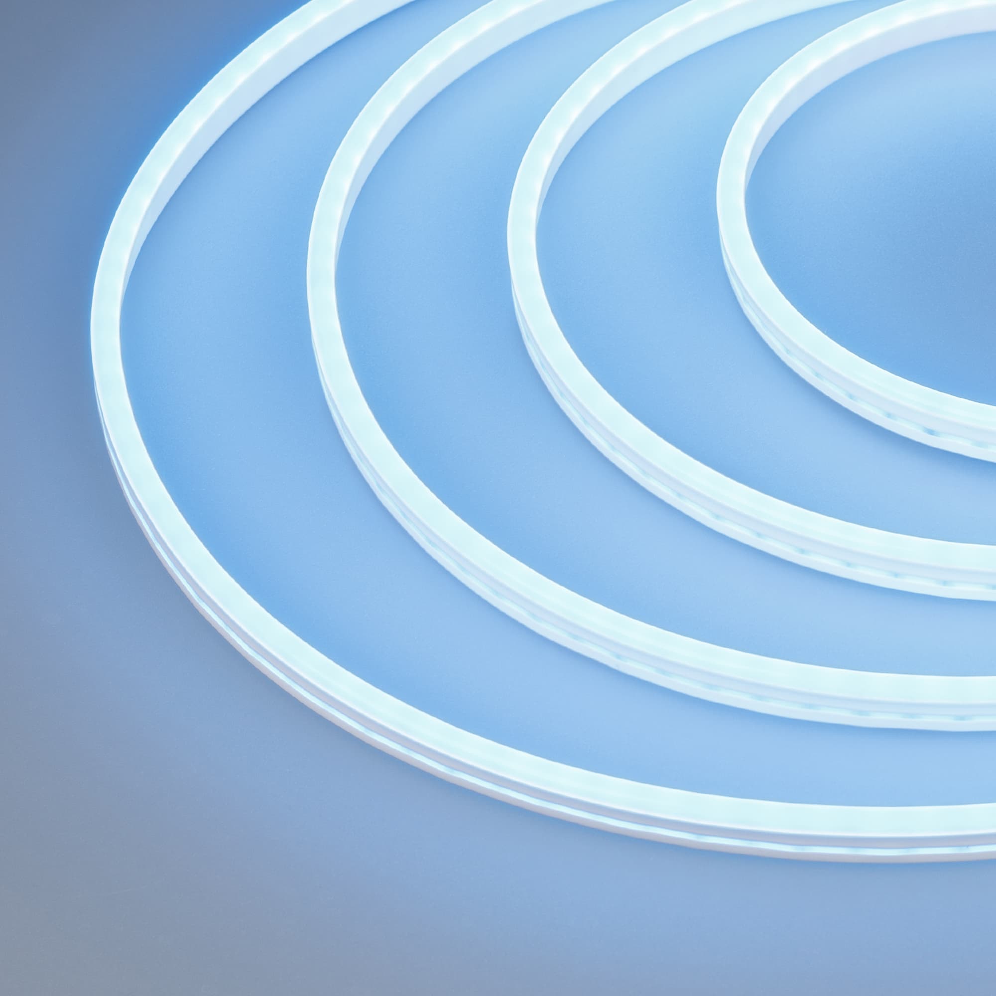 Гибкий неон GALAXY-1206-5000CFS-2835-100 12V Azure (12x6mm, 12W, IP67) (Arlight, 12 Вт/м, IP67) 029362