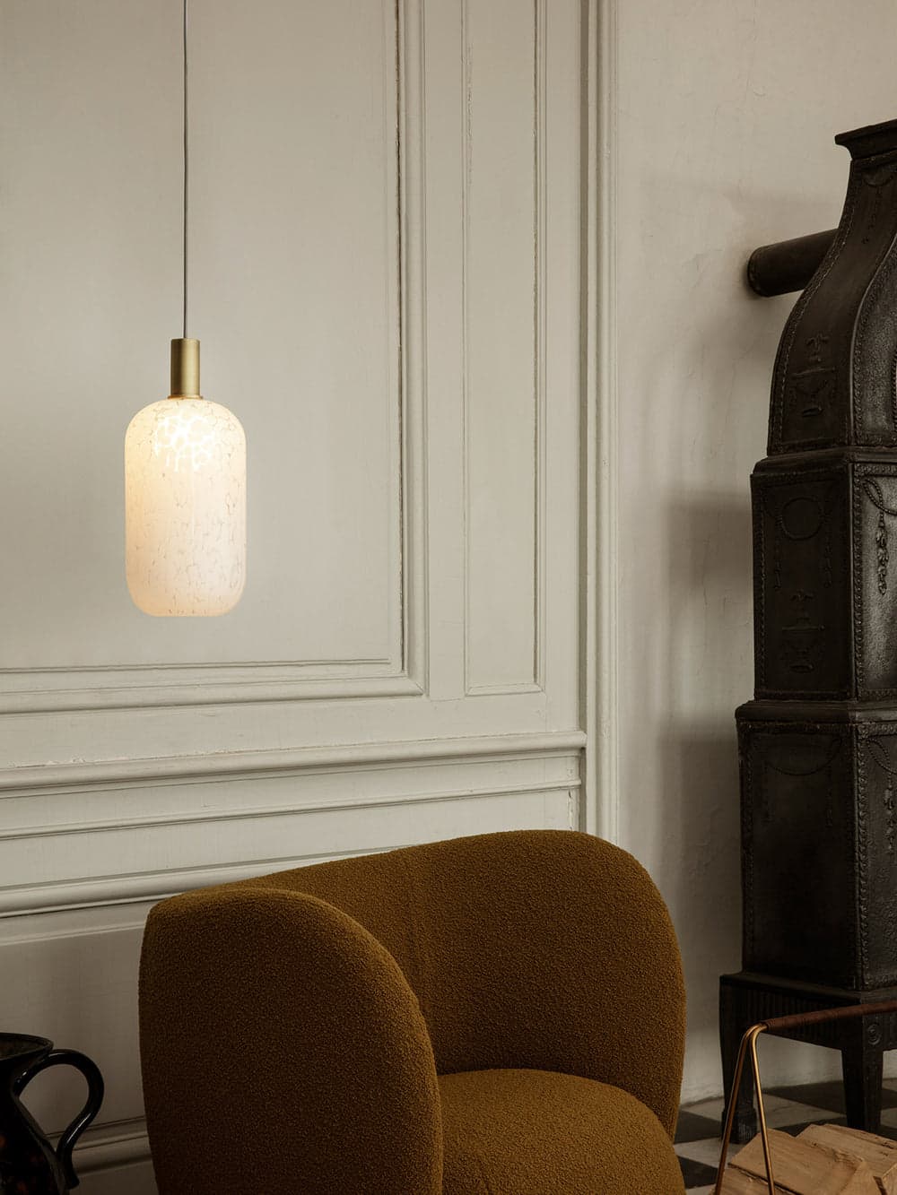 Ferm Living Casca Shade Tall - Milk ferm LIVING — фото 3