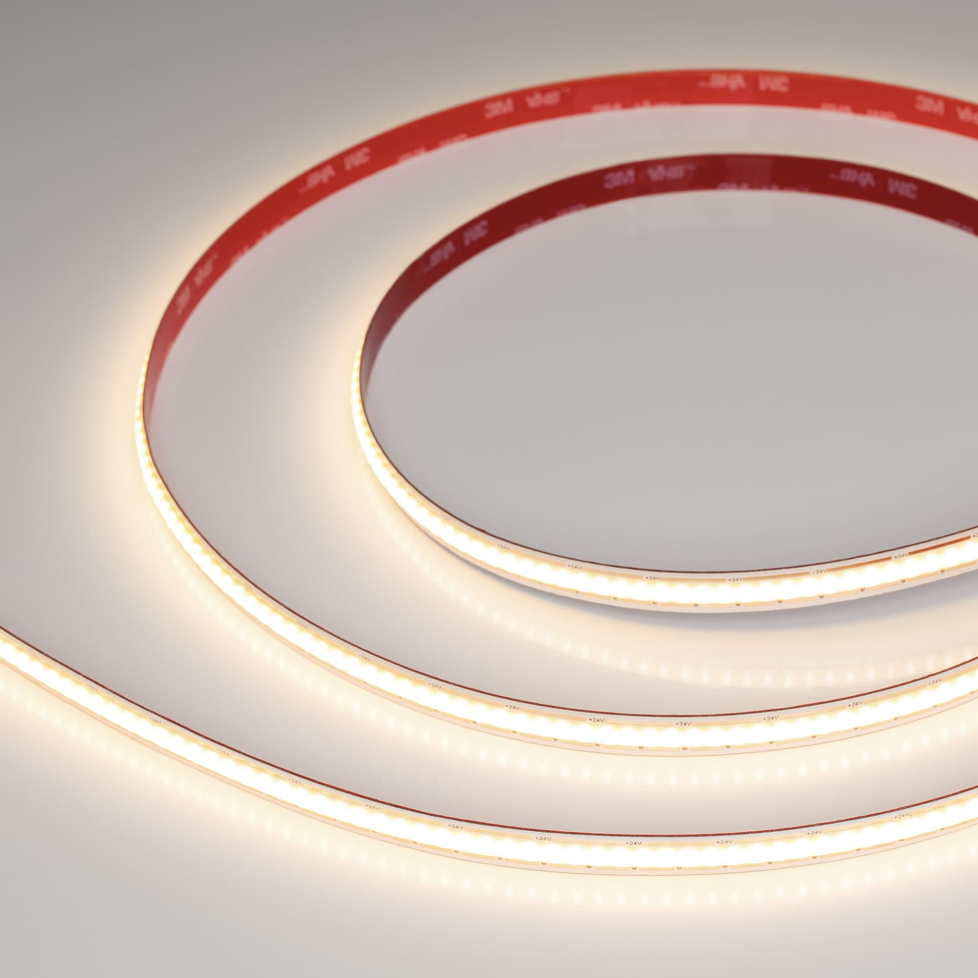 Светодиодная лента COB-X480-10mm 24V Warm3000 (10 W/m, IP20, 5m, FreeCut) (Arlight, Свободная резка) 044196 — фото 1