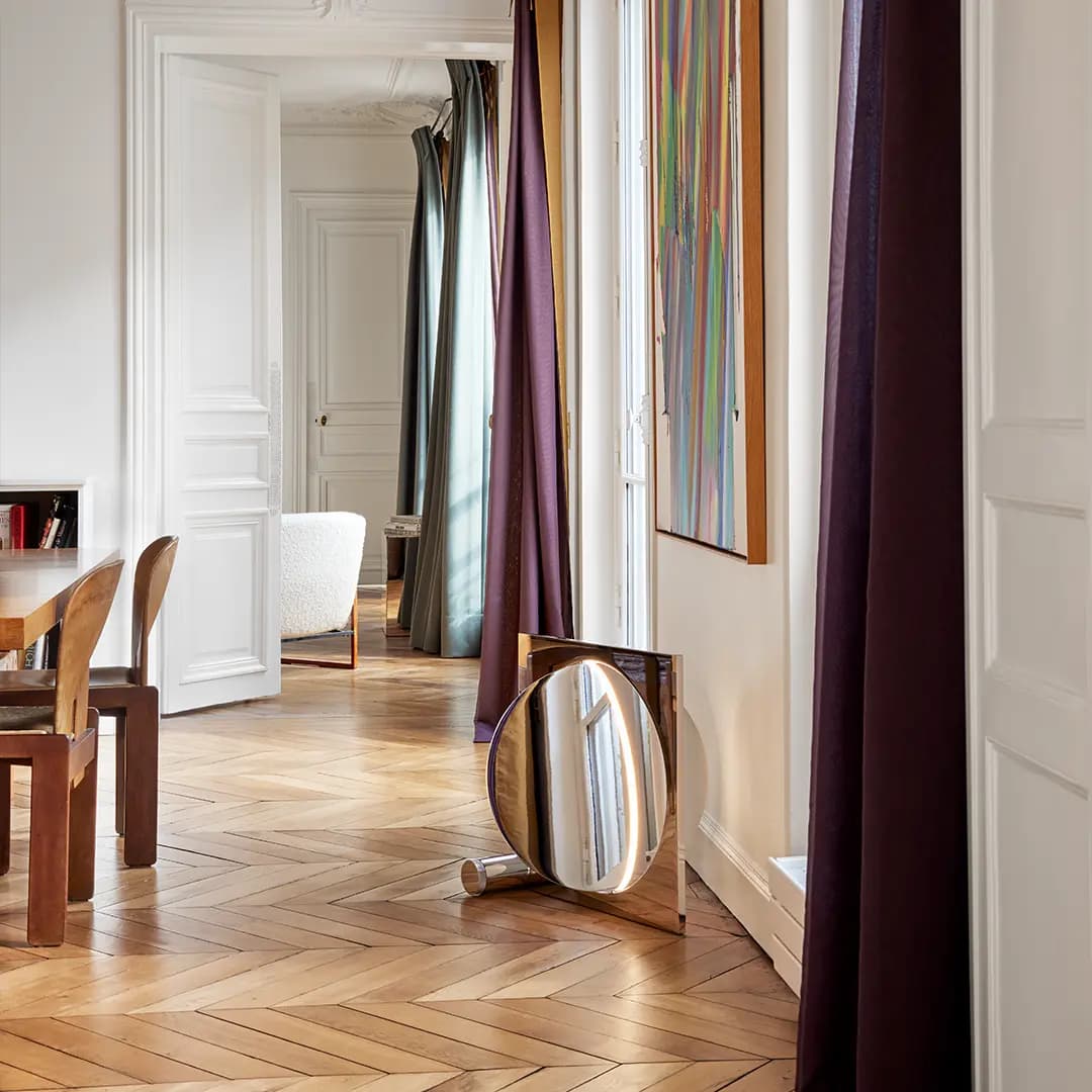 Louis Poulsen Moonsetter High lustre chrome/white 600x600 — фото 7