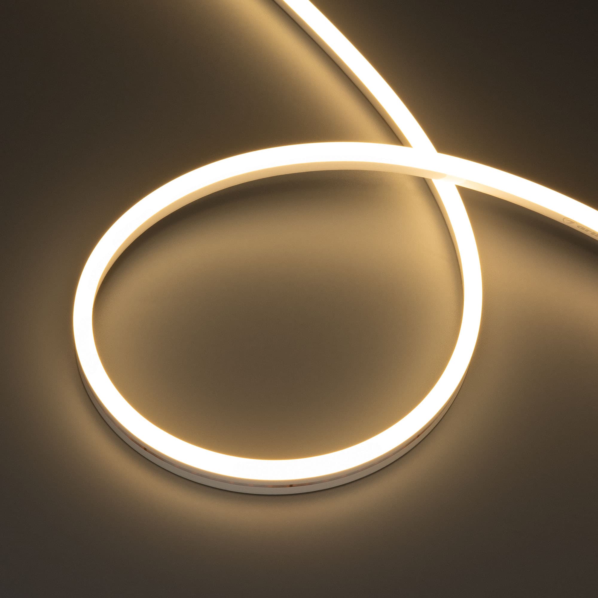 Светодиодная лента герметичная HALO-SIDE-A160-06x13mm 24V Warm3000 (10 W/m, IP67, 5m, wire x1) (Arlight, Вывод прямой, 3 года) 053366