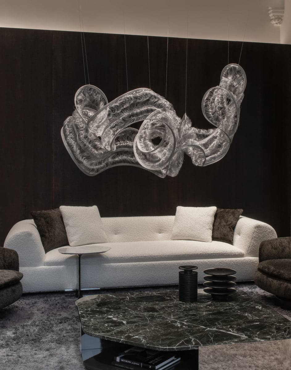 Terzani Genesis linear suspended sculpture Terzani