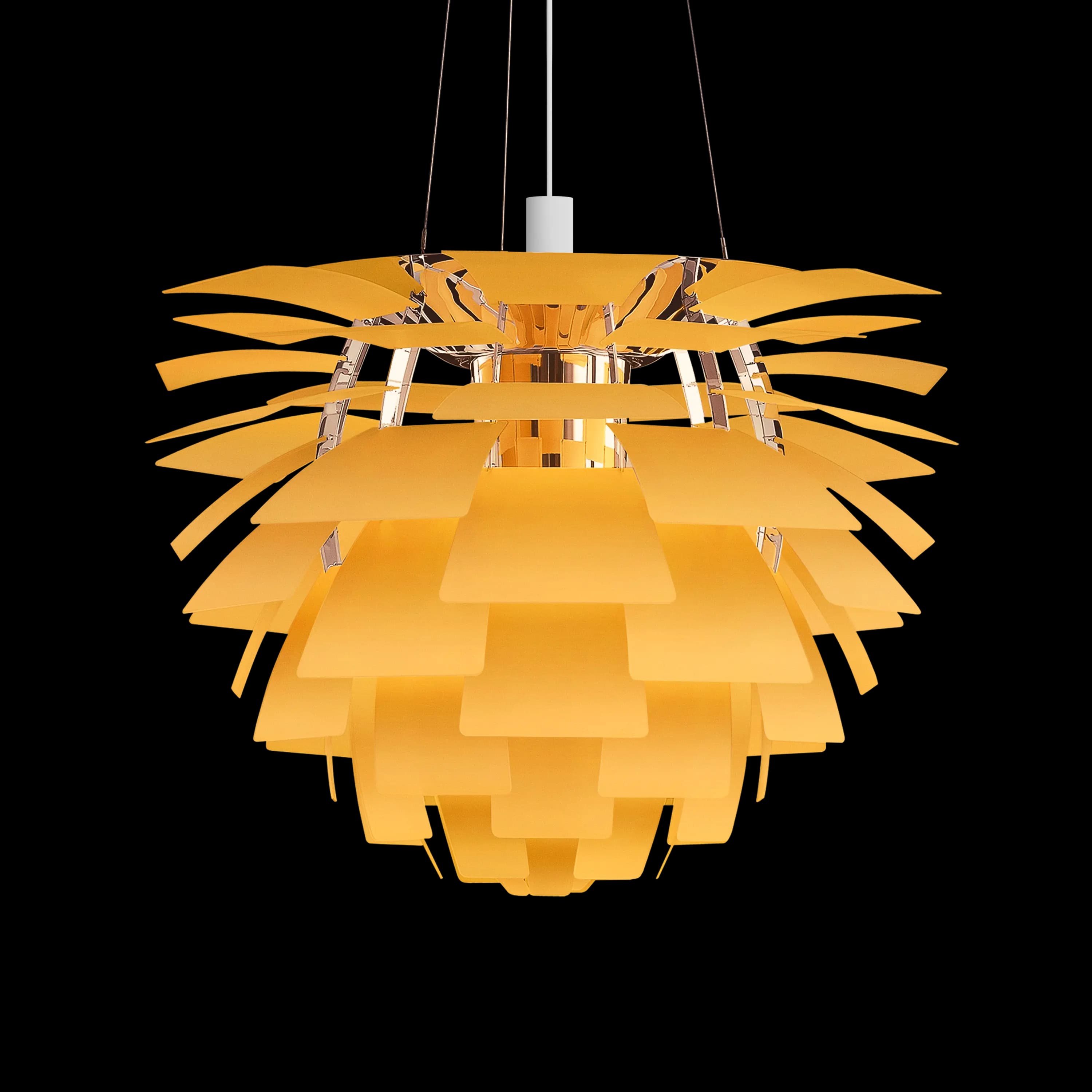 Louis Poulsen PH Artichoke Yellow Glass Yellow glass Ø 600 — фото 1