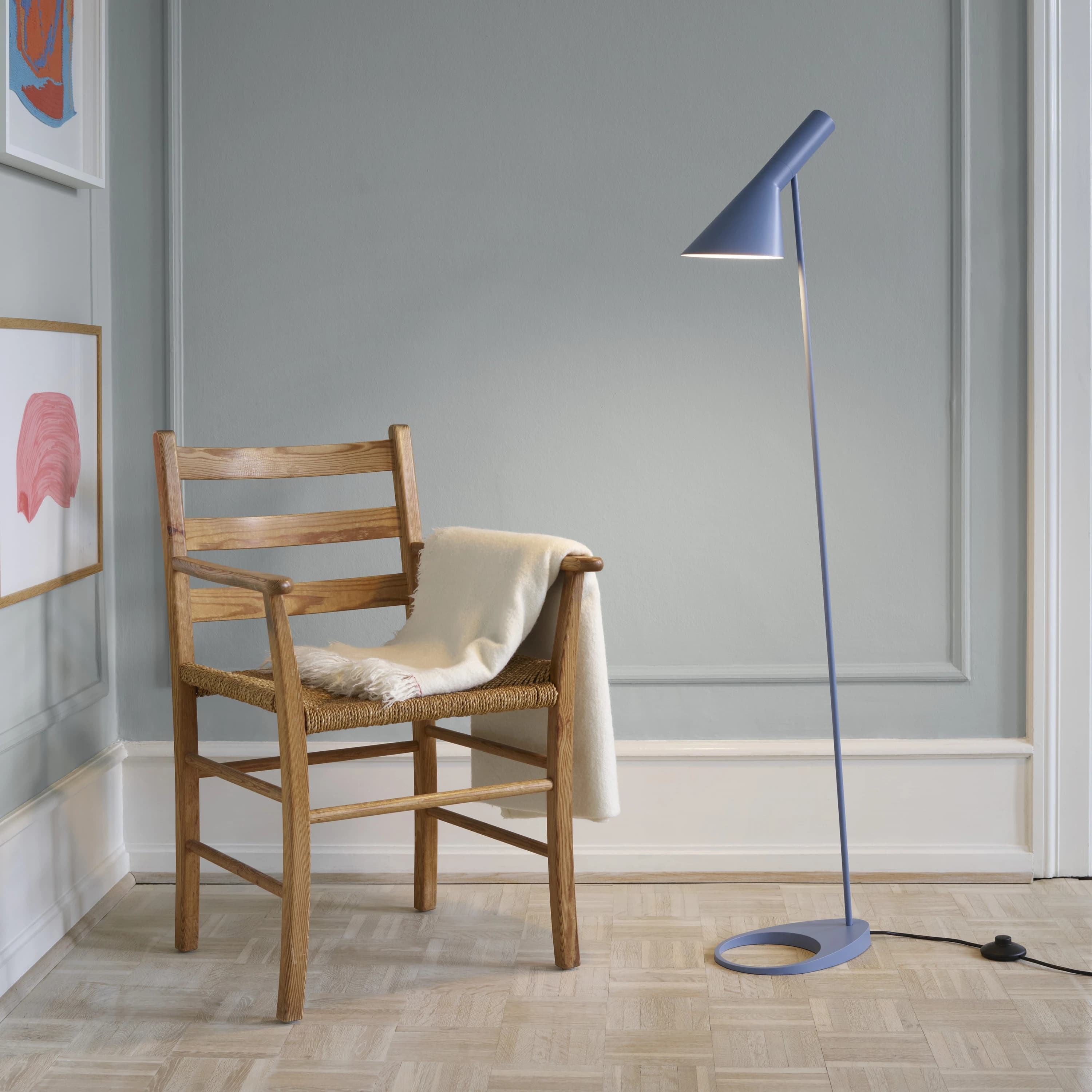 Louis Poulsen AJ Floor Lamp Dusty blue — фото 3