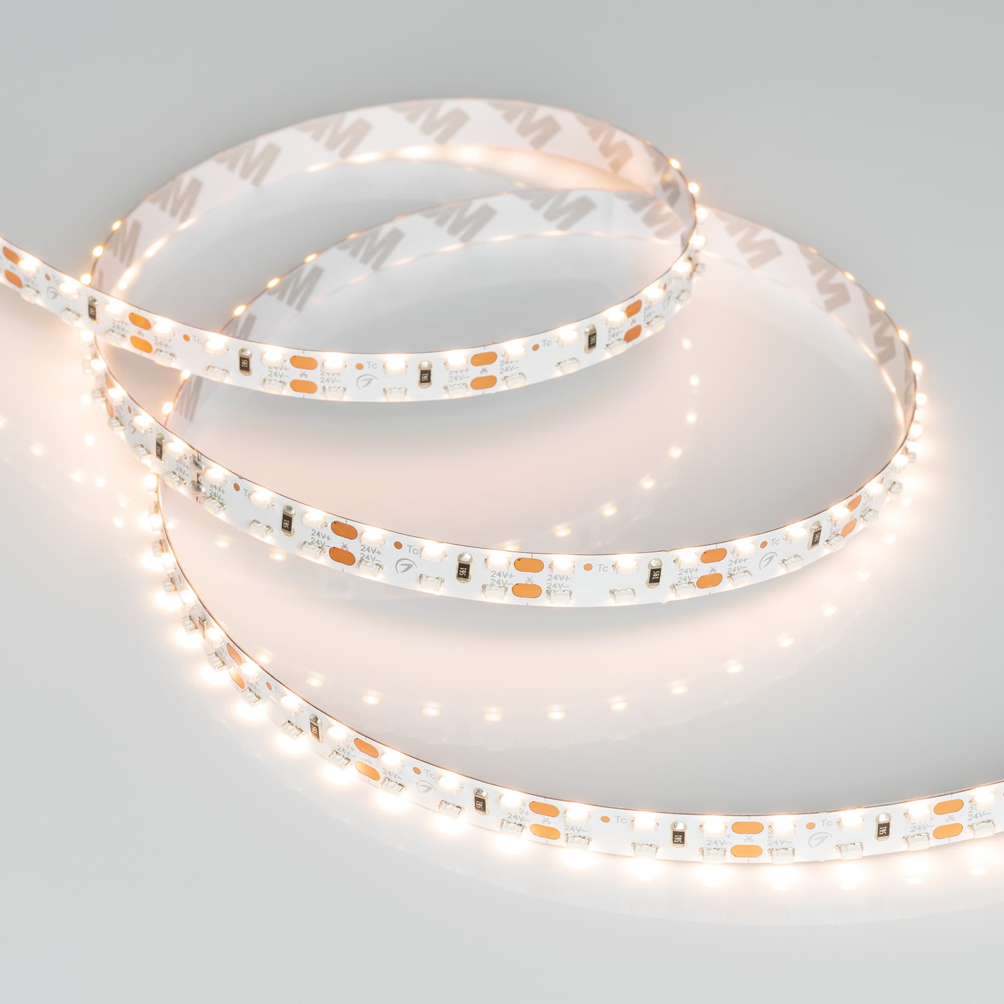 Светодиодная лента RS 2-5000 24V Warm2700 2x2 8mm (3014, 240 LED/m, LUX) (Arlight, 14.4 Вт/м, IP20) 024467 — фото 4