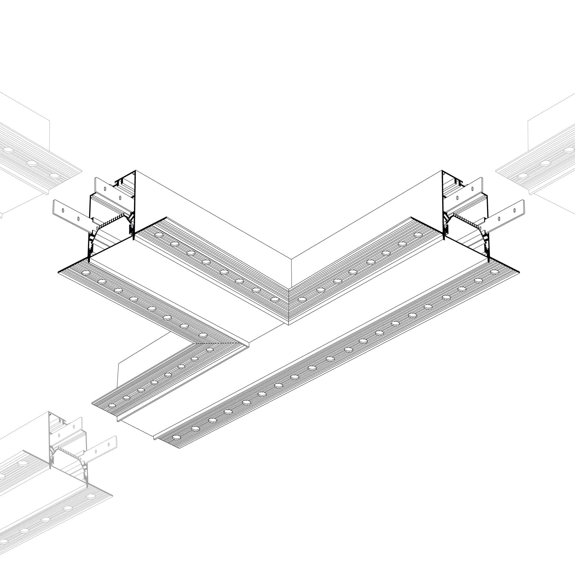 Тройник SL-LINIA55-FANTOM (Arlight, Металл) 030133 — фото 4