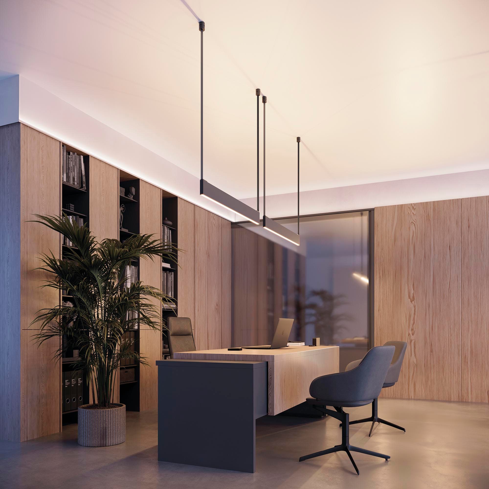 Профиль SL-LINE-25100-DUAL-2500 BLACK (Arlight, Алюминий) 033735 Arlight — фото 7