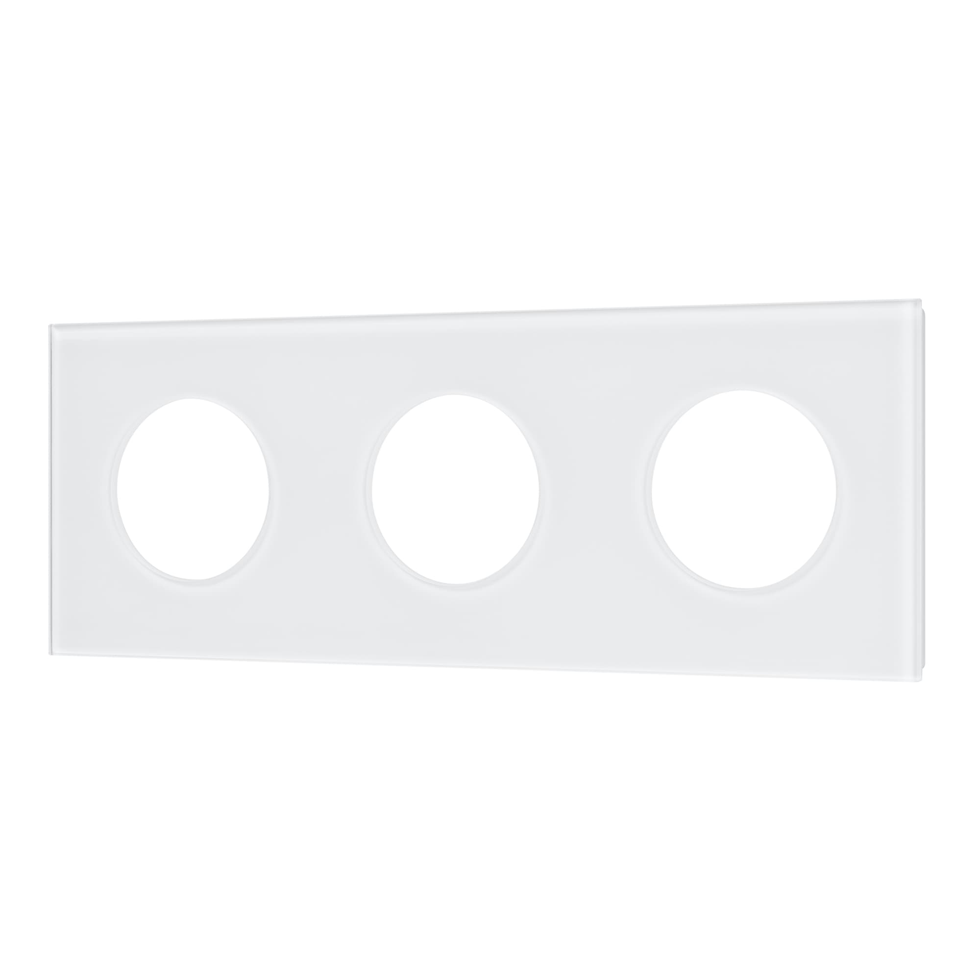 Рамка стеклянная FRM-GLARE-GC-3-WH (Arlight, -) 043838