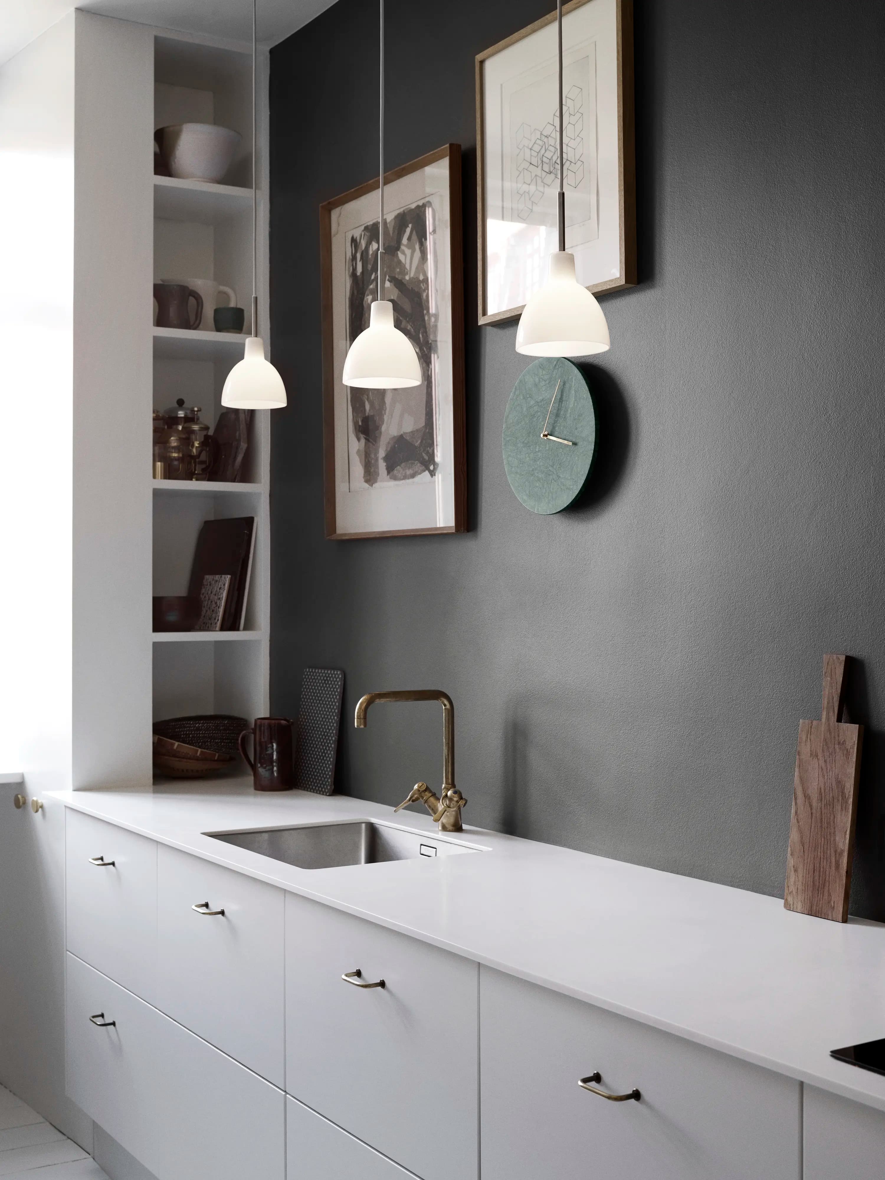 Louis Poulsen Toldbod Glass Pendant White opal glass Ø 155 — фото 4