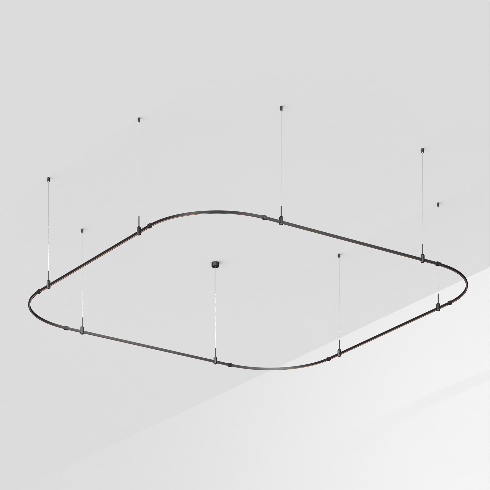 Основание ART-APRIORI-QUADRAT-SOFT-HANG-3500x3500 (BK) (Arlight, IP20 Металл, 3 года) 048517