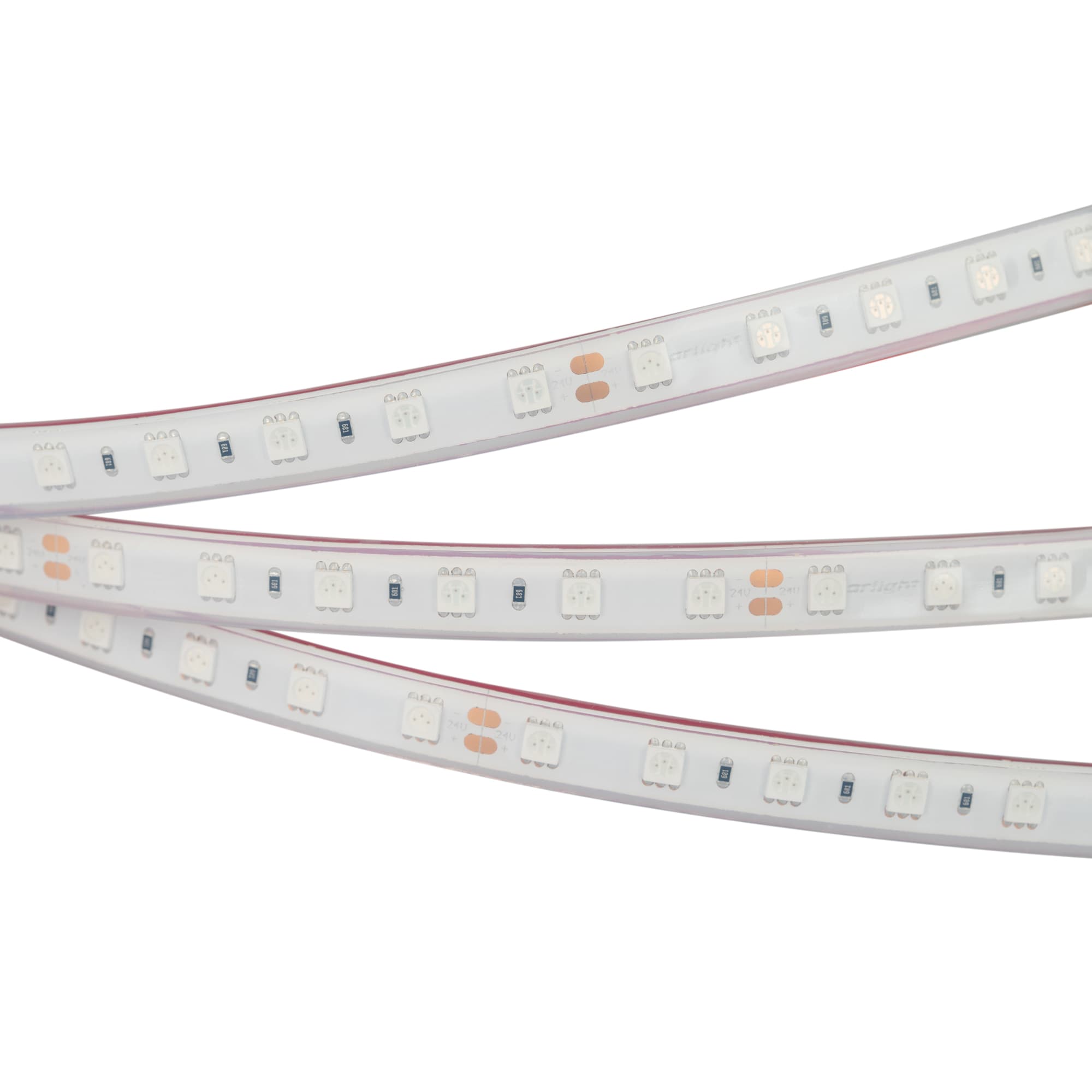 Светодиодная лента герметичная RTW-PFS-B60-13mm 24V Blue (14.4 W/m, IP68, 5060, 5m) (Arlight, 14.4 Вт/м, IP68) 036171 — фото 2