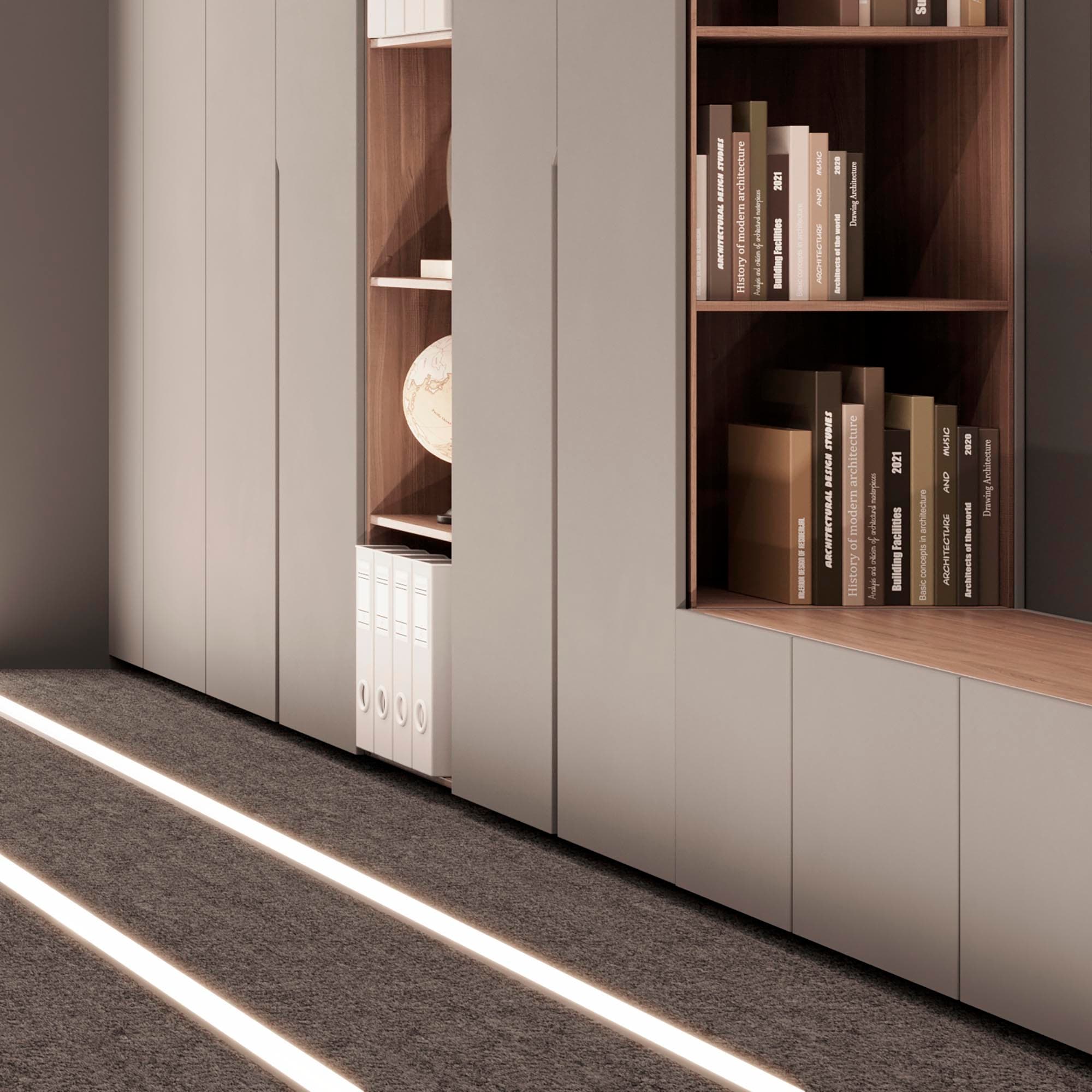 Профиль FLOOR60-H26-3000 ANOD BLACK (Arlight, Алюминий) 046414 — фото 6