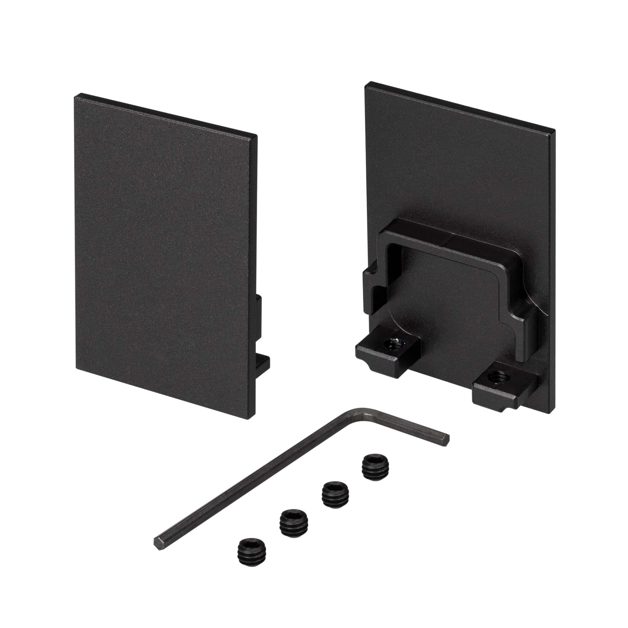 Заглушка SL-COMFORT-3551 BLACK глухая (Arlight, Металл) 031794