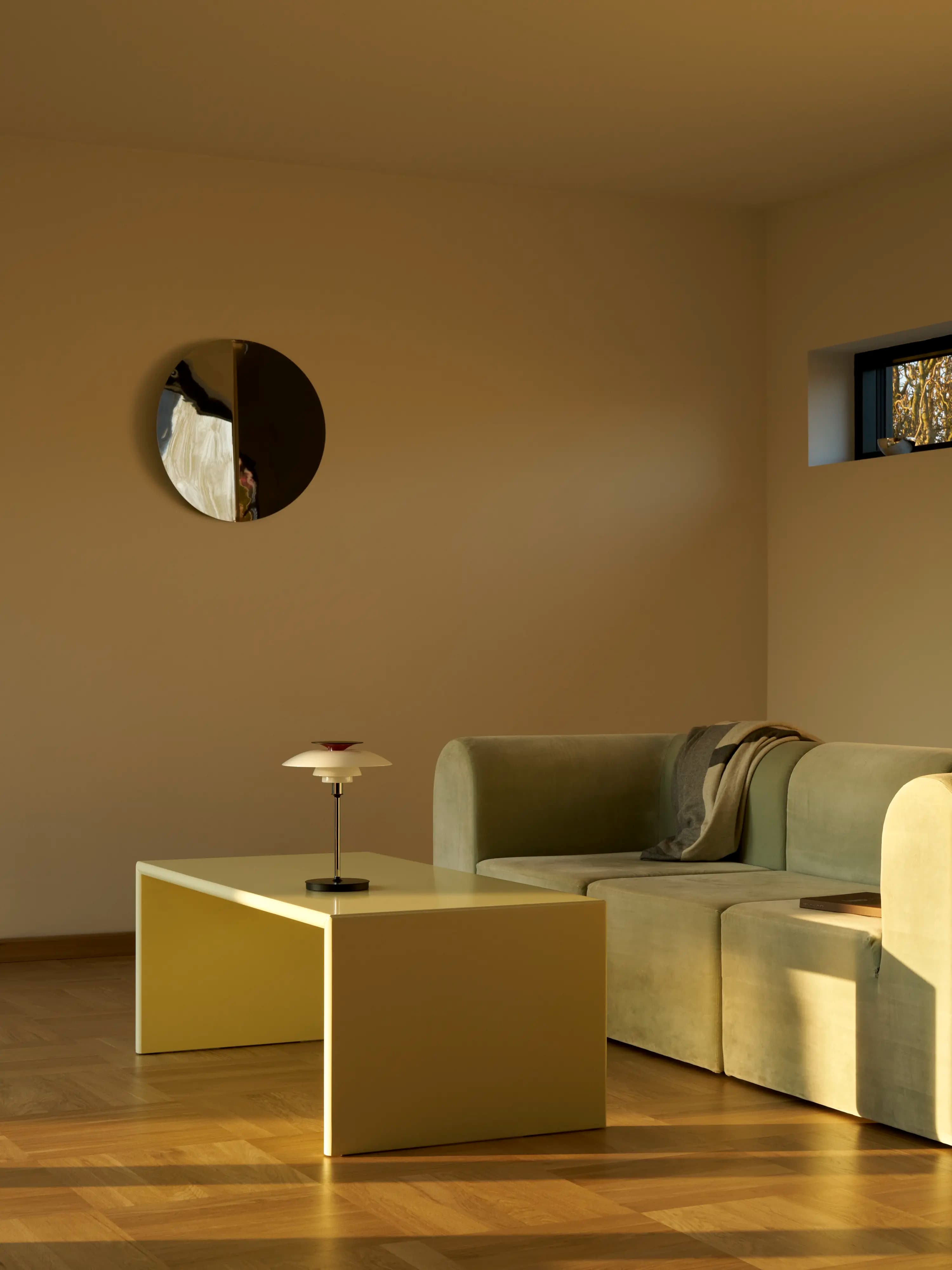 Louis Poulsen PH 80 Portable Lamp Opal white/high lustre chrome plated — фото 5