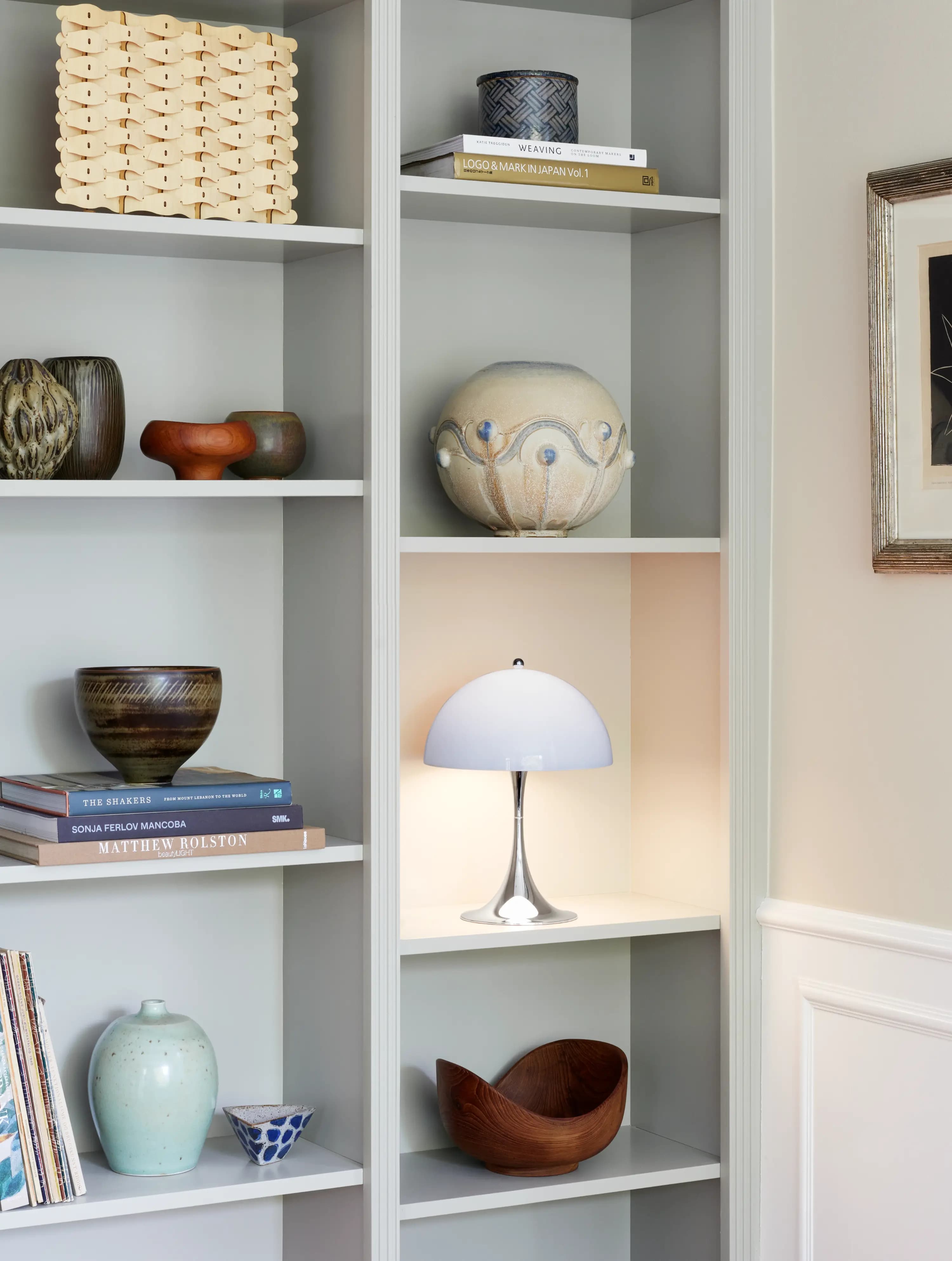 Louis Poulsen Panthella 250 Portable Lamp Chrome opal blue grey — фото 3