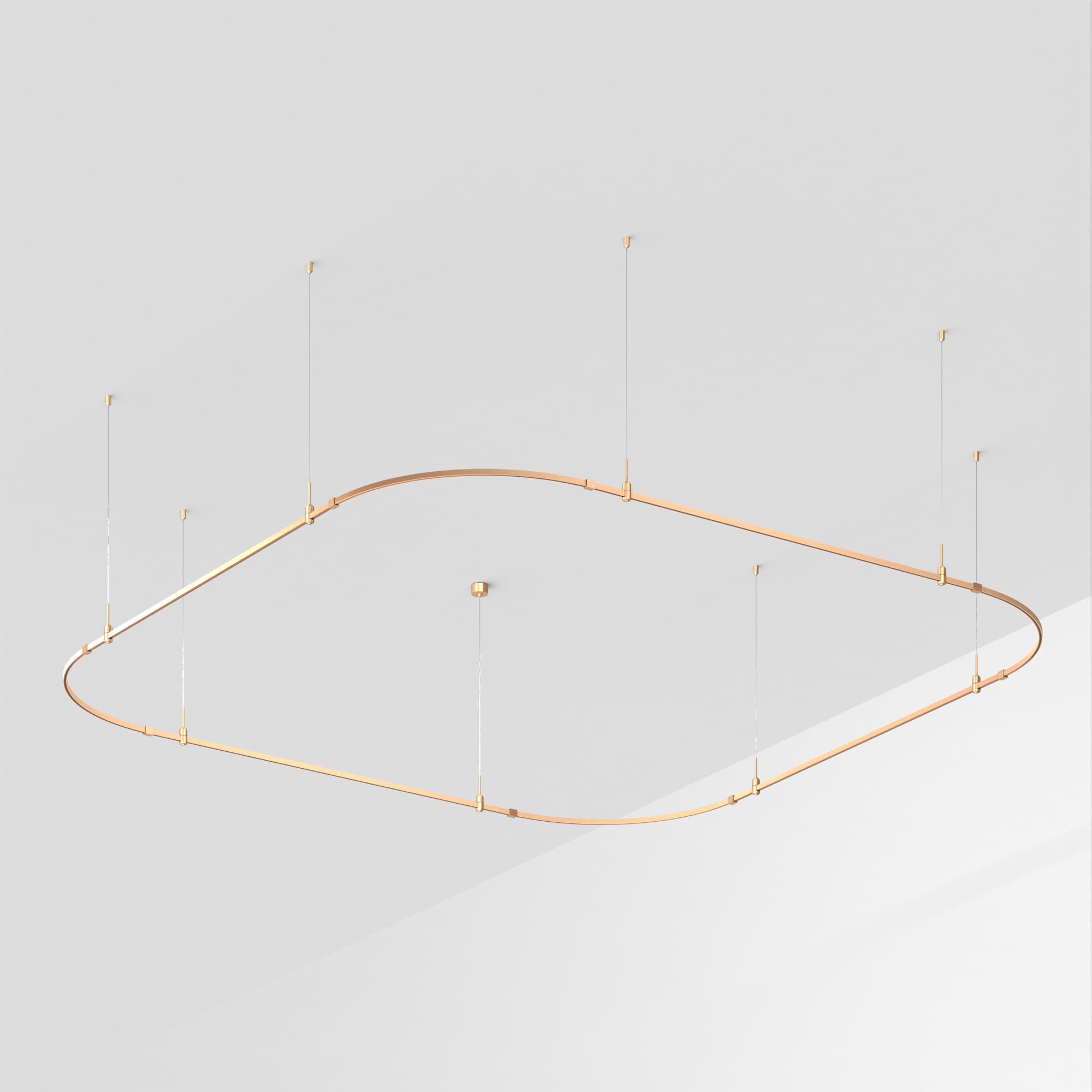 Основание ART-APRIORI-QUADRAT-SOFT-HANG-3500x3500 (GD) (Arlight, IP20 Металл, 3 года) 048514