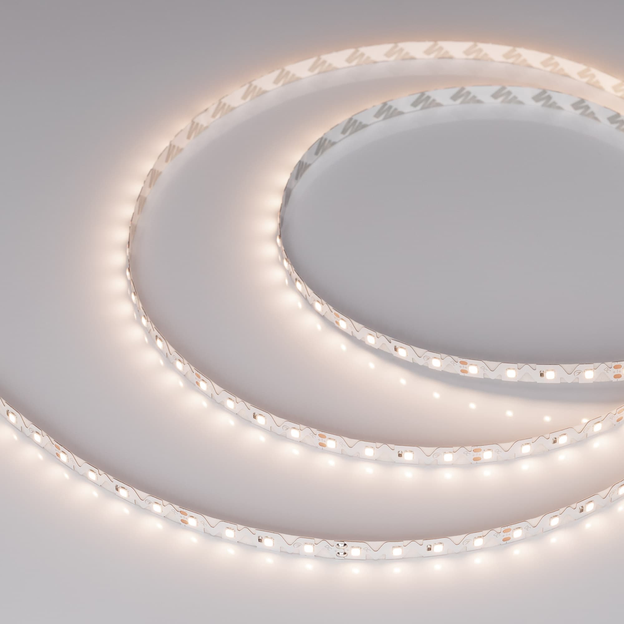 Светодиодная лента RZ-A80-8mm 24V Warm3500 (8 W/m, IP20, 2835, 5m) (Arlight, -) 046014 — фото 1