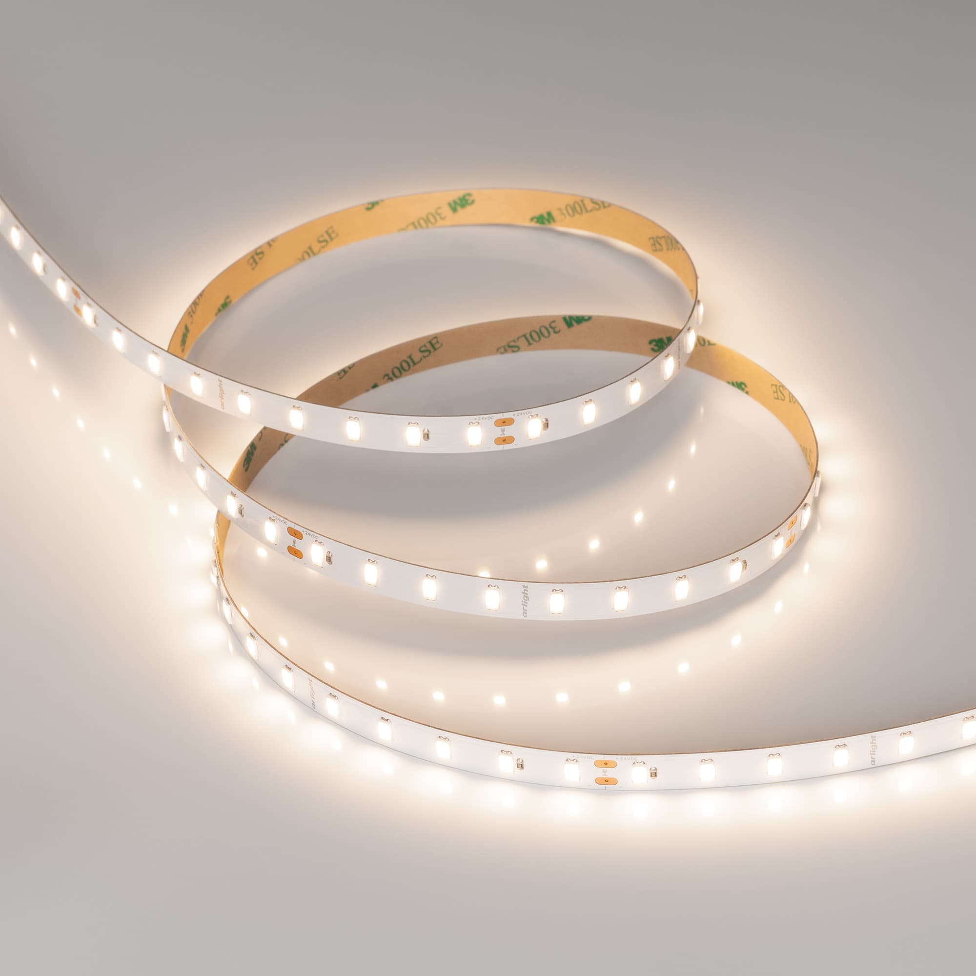 Светодиодная лента ULTRA-C72-10mm 24V Warm3500 (7.2 W/m, IP20, 5630, 5m) (Arlight, высок.эфф.200 лм/Вт) 040211 — фото 3