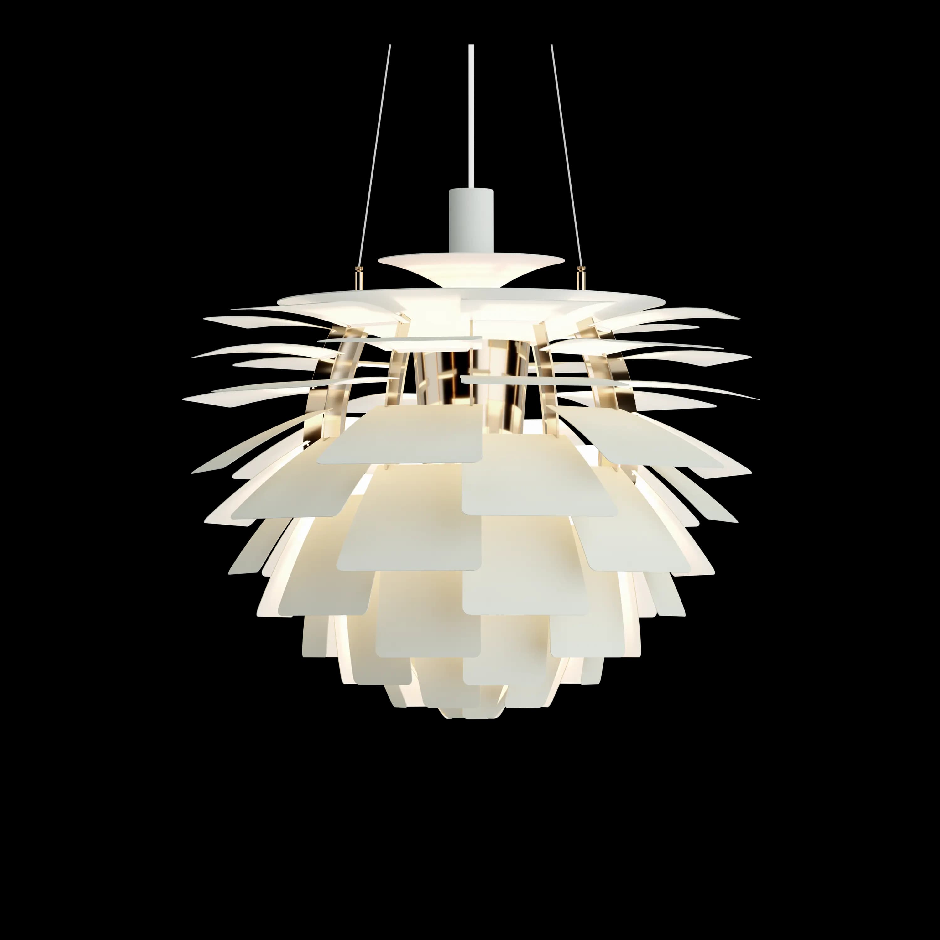 Louis Poulsen PH Artichoke Dusty green/brass metallised Ø 600 — фото 1