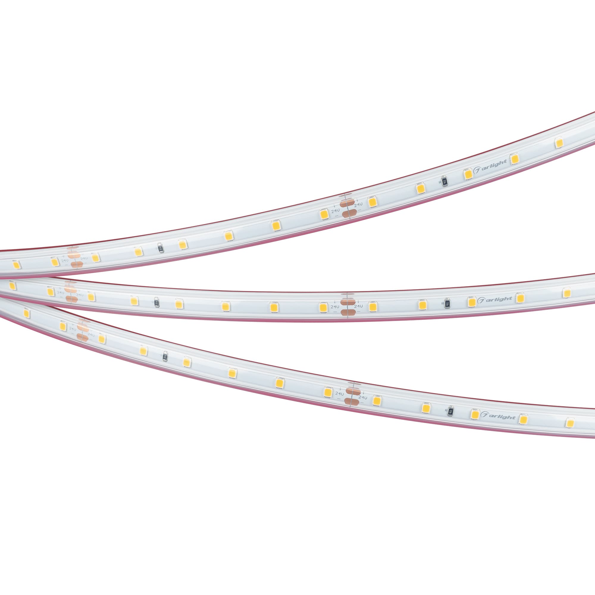 Светодиодная лента герметичная RTW-PS-A60-10mm 24V Warm2700 (4.8 W/m, IP67, 2835, 50m) (Arlight, -) 024566(2) — фото 3