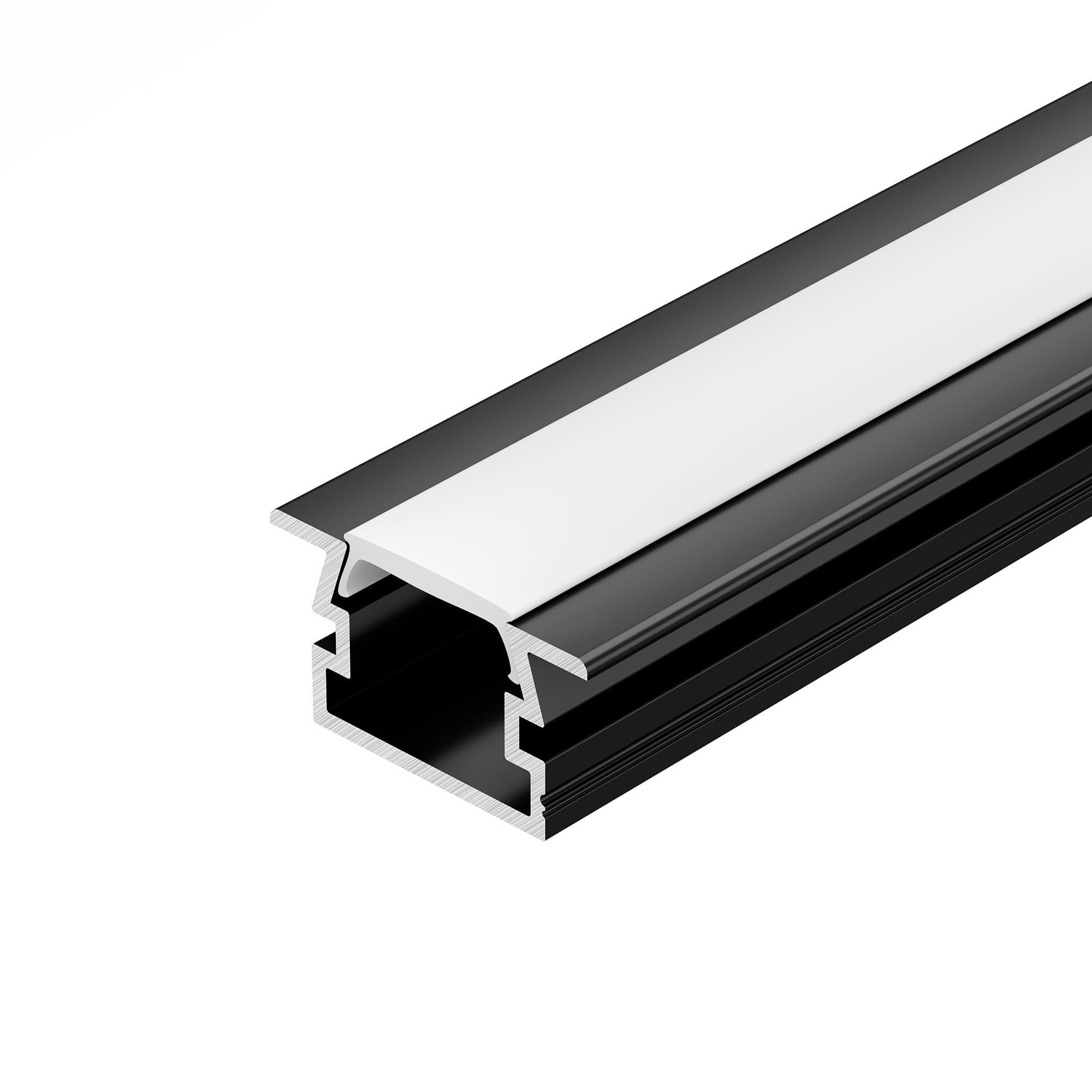 Профиль PDS-FS-2000 ANOD BLACK (Arlight, Алюминий) 040734 — фото 1