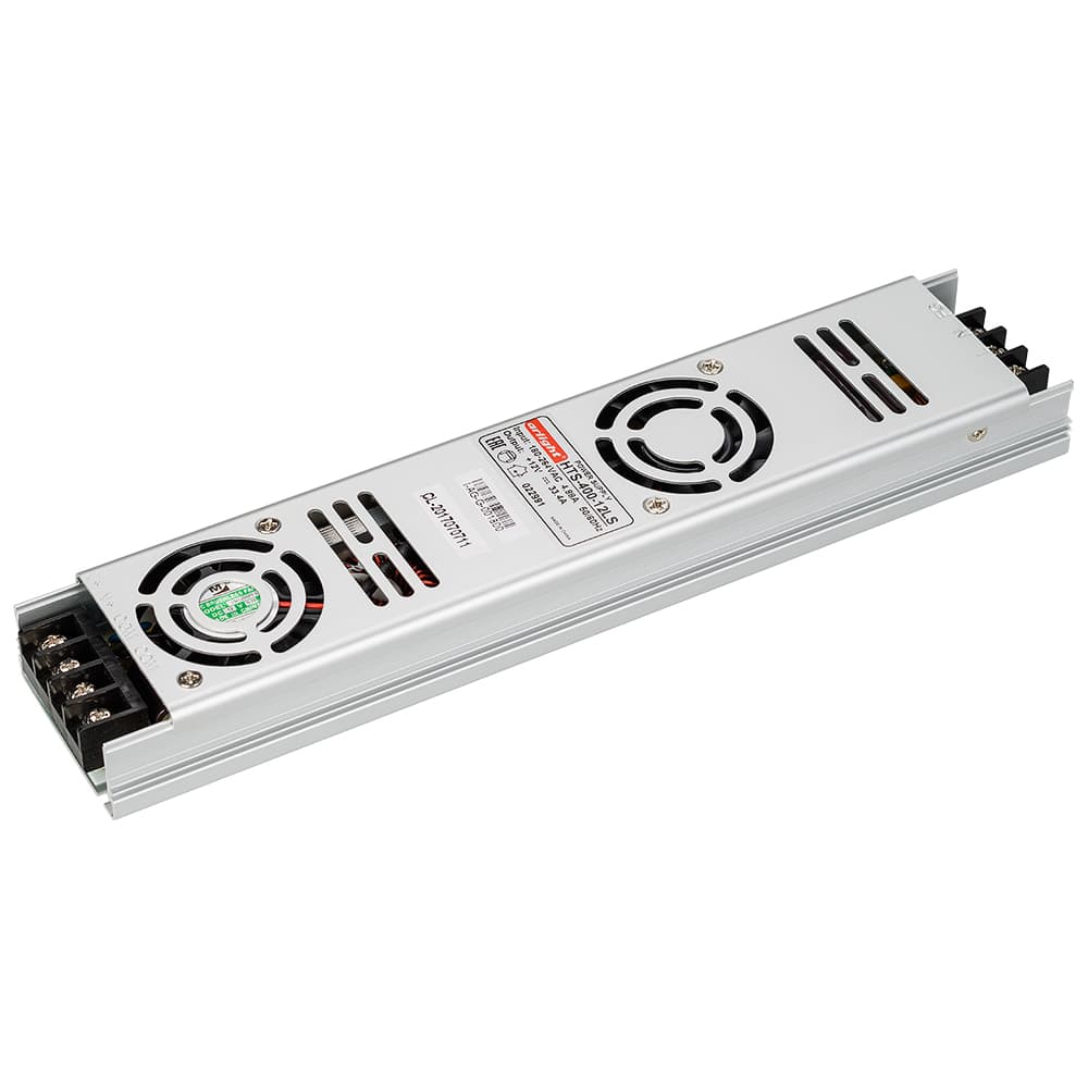 Блок питания HTS-400-12-LS (12V, 33.4A, 400W) (Arlight, IP20 Сетка, 3 года) 022991 — фото 1