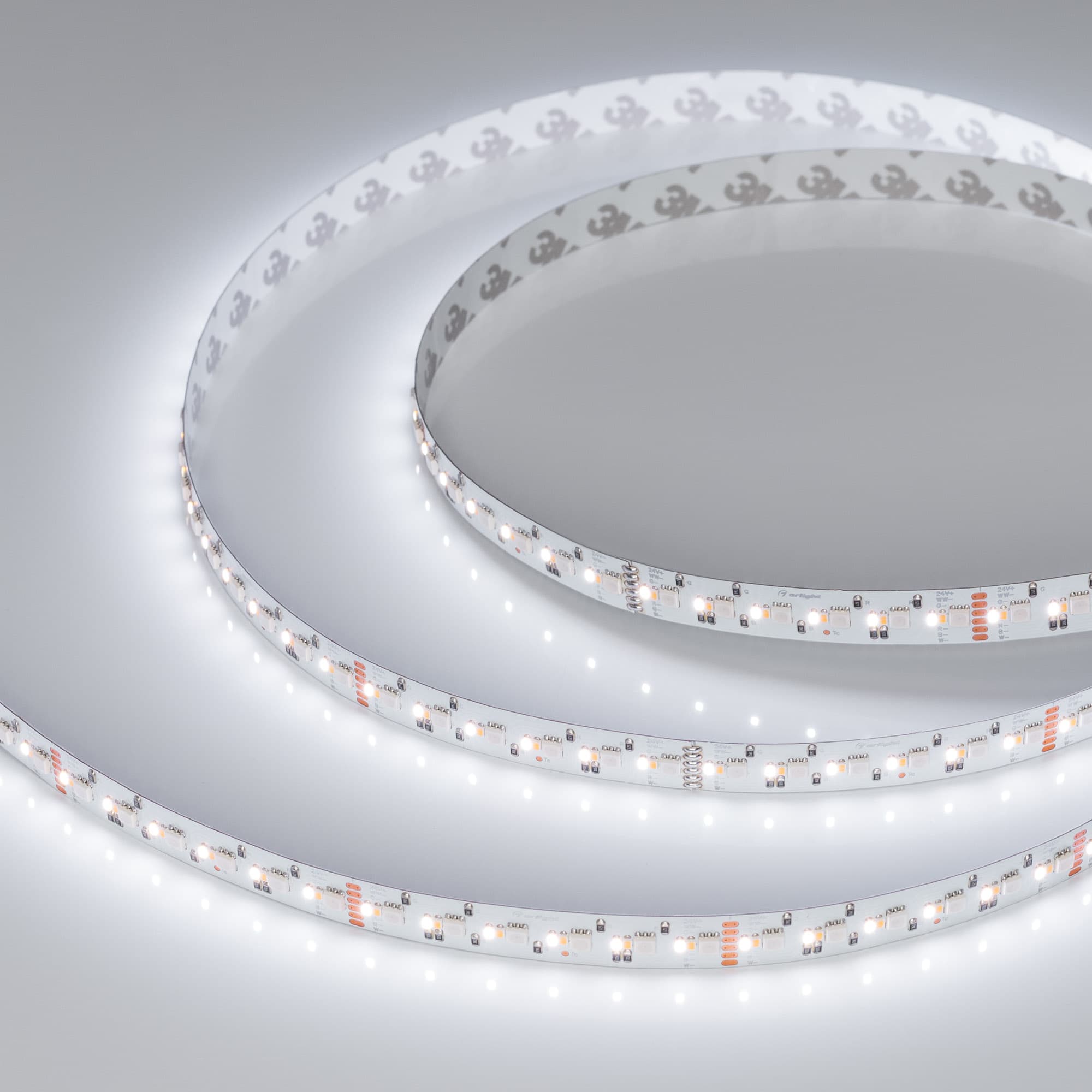 Светодиодная лента RT-GM288-12mm 24V RGBW-MIX (19.2 W/m, IP20, 3838/2216, 5m) (Arlight, Открытый) 028258(2) — фото 2