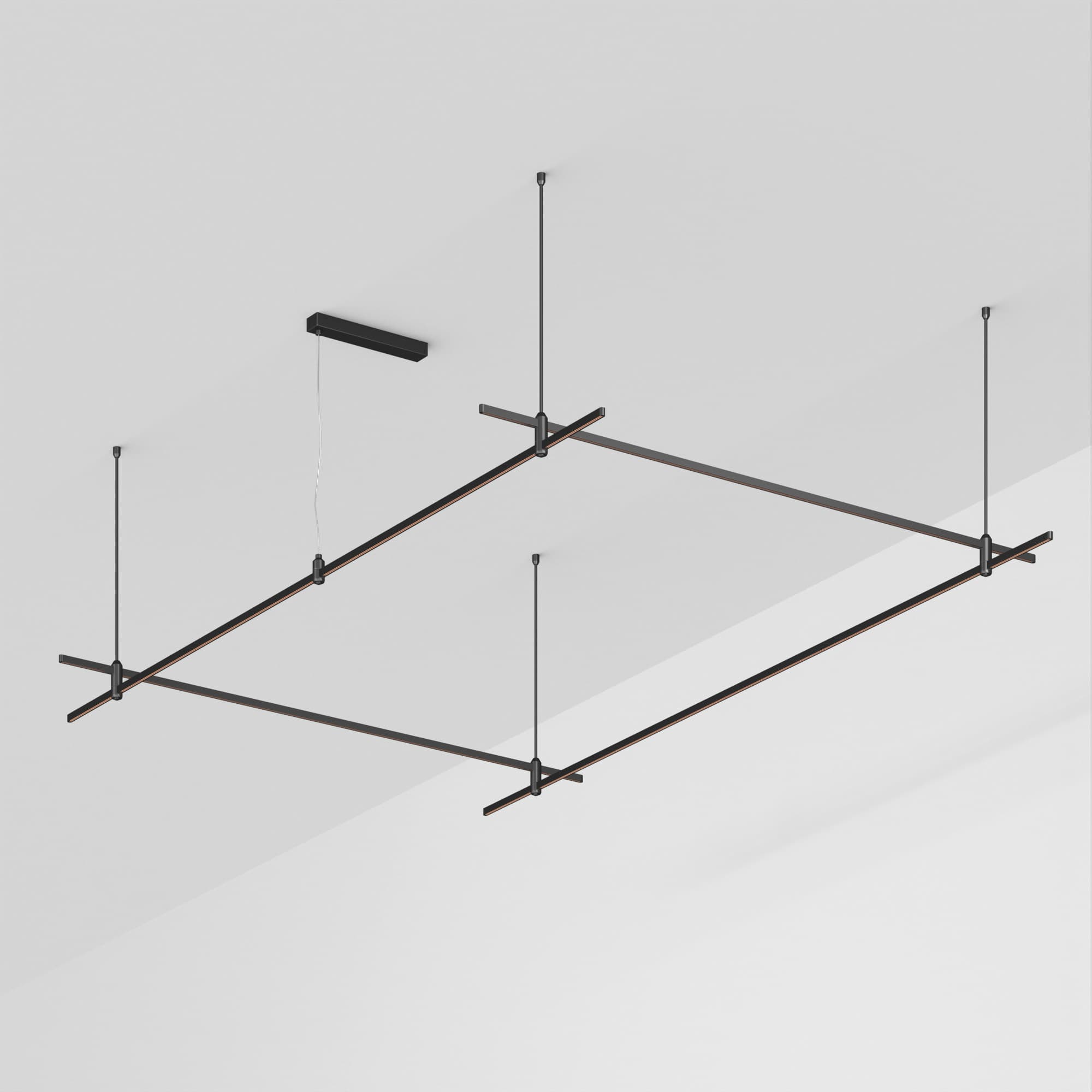 Основание ART-APRIORI-RECTANGLE-ROD-800-3000x2000 (BK) (Arlight, IP20 Металл, 3 года) 048545