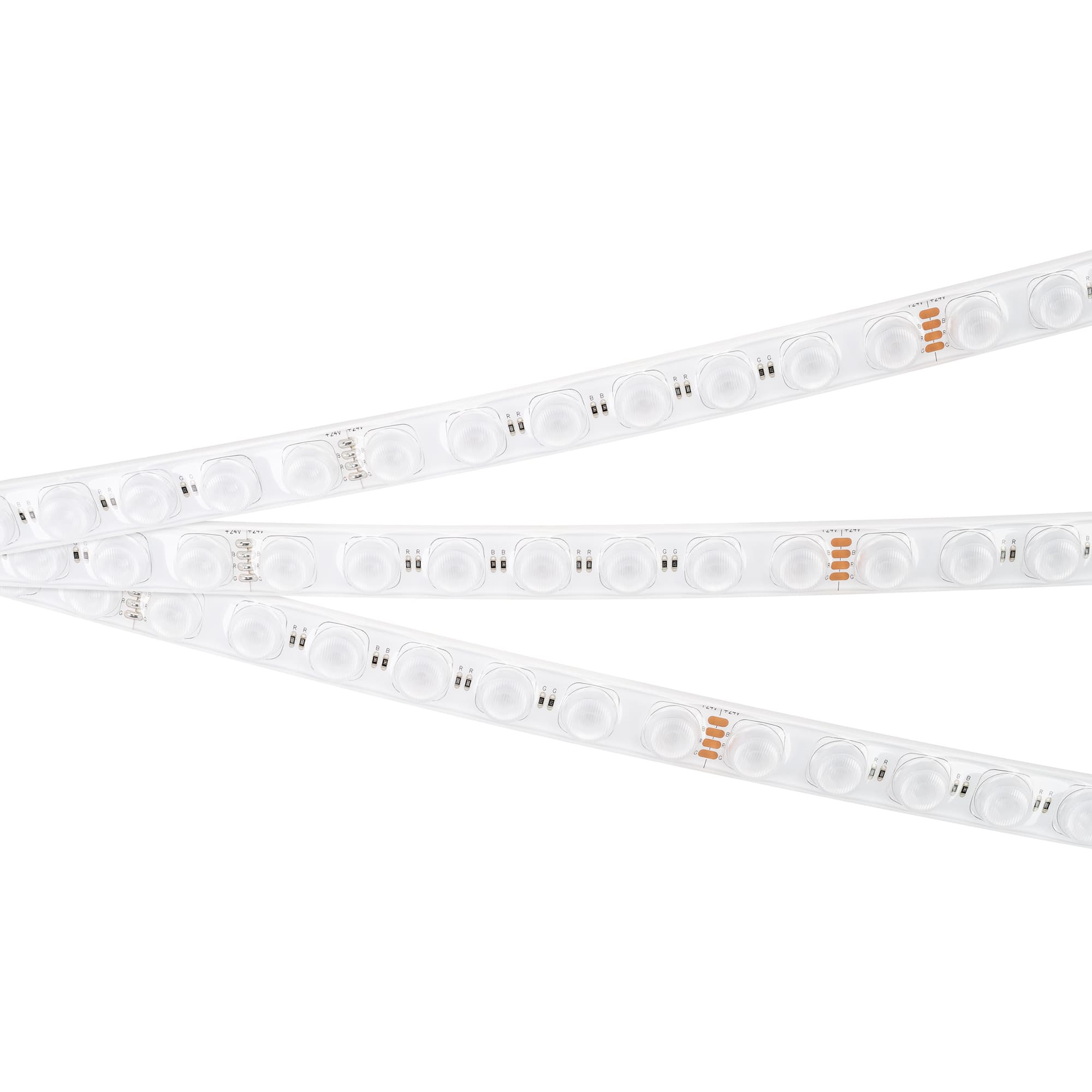 Светодиодная лента герметичная FLT-PS-S42-23mm 24V RGB (21 W/m, IP67, 30deg, 5m) (Arlight, -) 037729 Arlight — фото 1