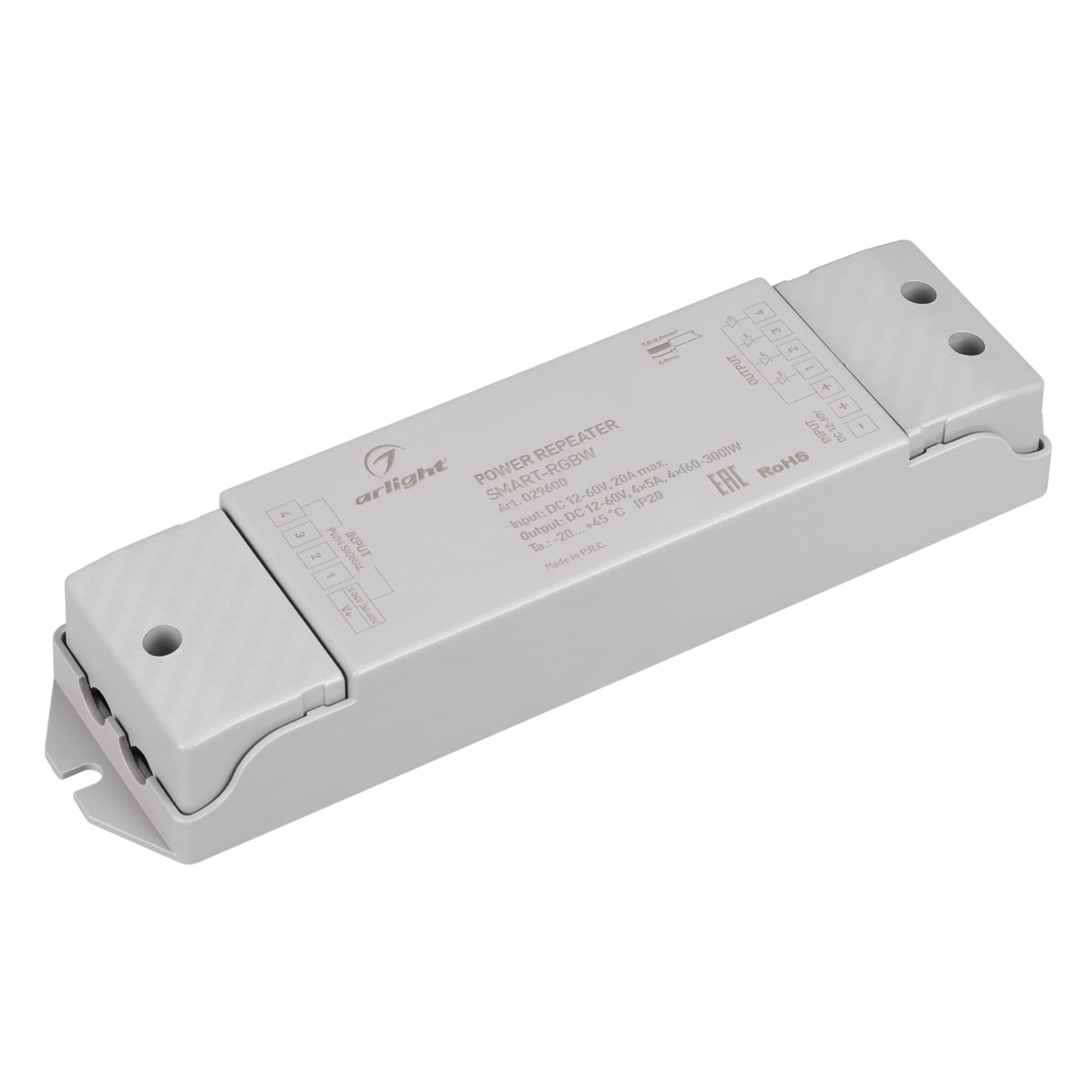 Усилитель SMART-RGBW (12-60V, 4x5A) (Arlight, -) 029600 — фото 1