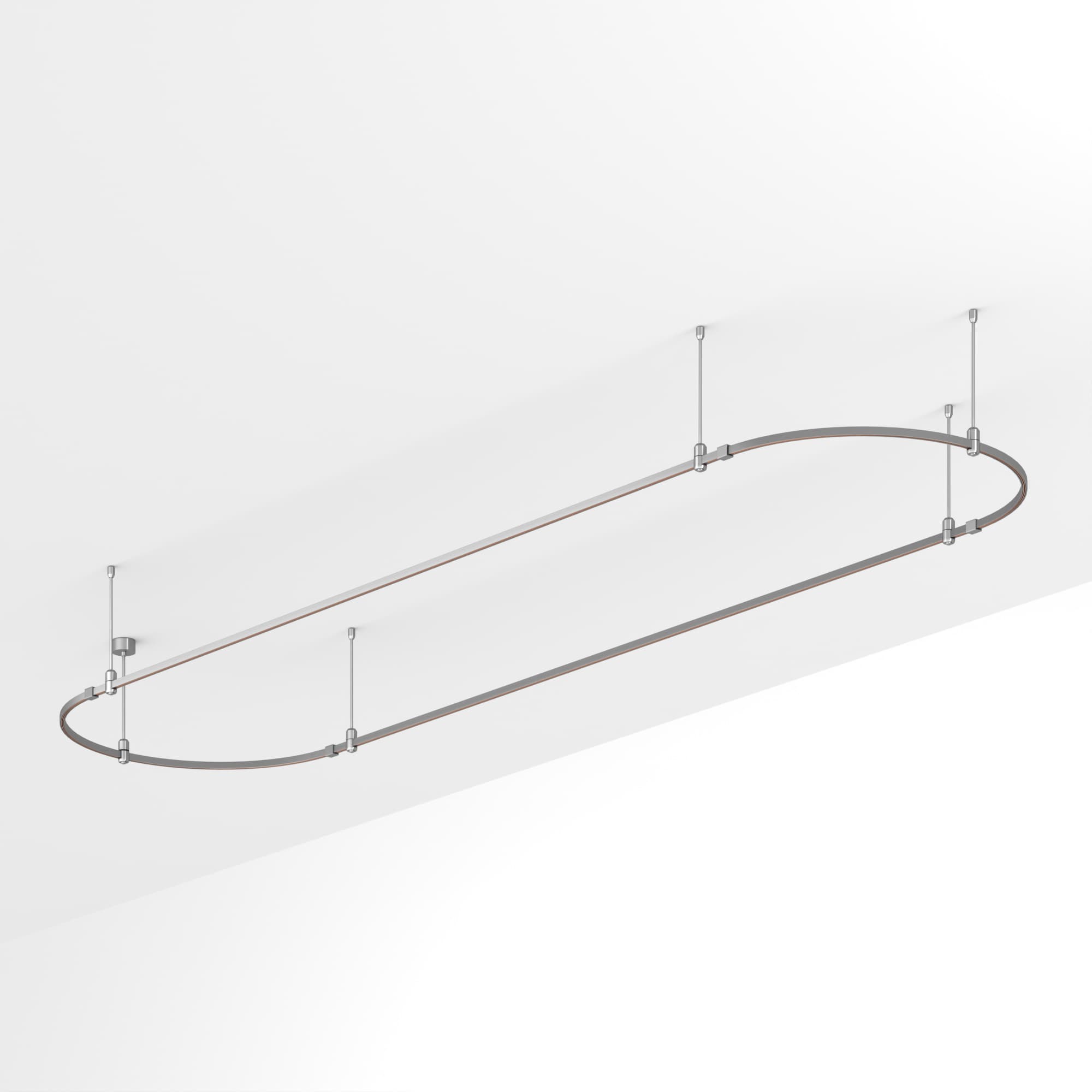 Основание ART-APRIORI-OVAL-ROD-400-4000x1000 (TN) (Arlight, IP20 Металл, 3 года) 054530